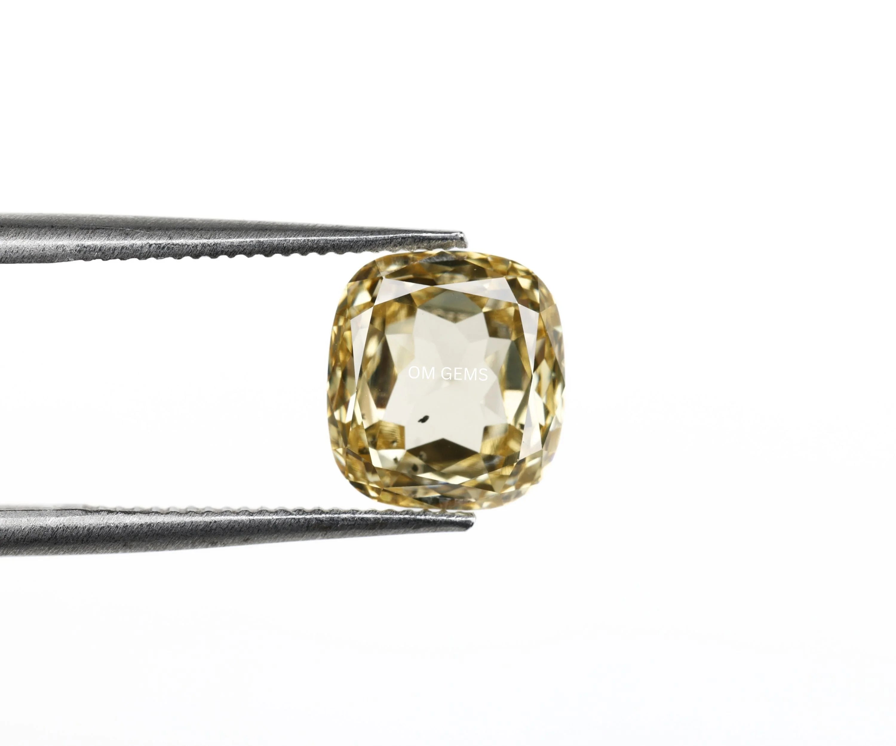 Champagne Cushion Cut Lab Loose Diamond