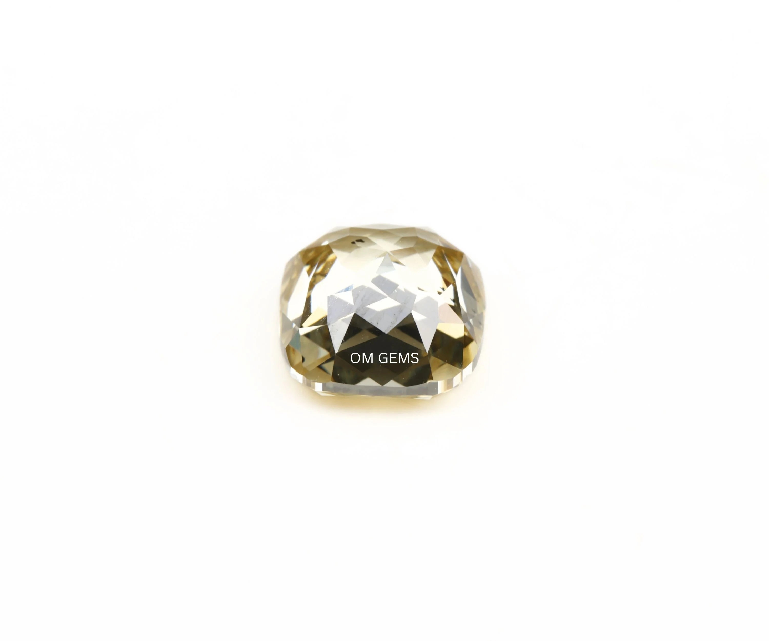 Champagne Cushion Cut Lab Loose Diamond