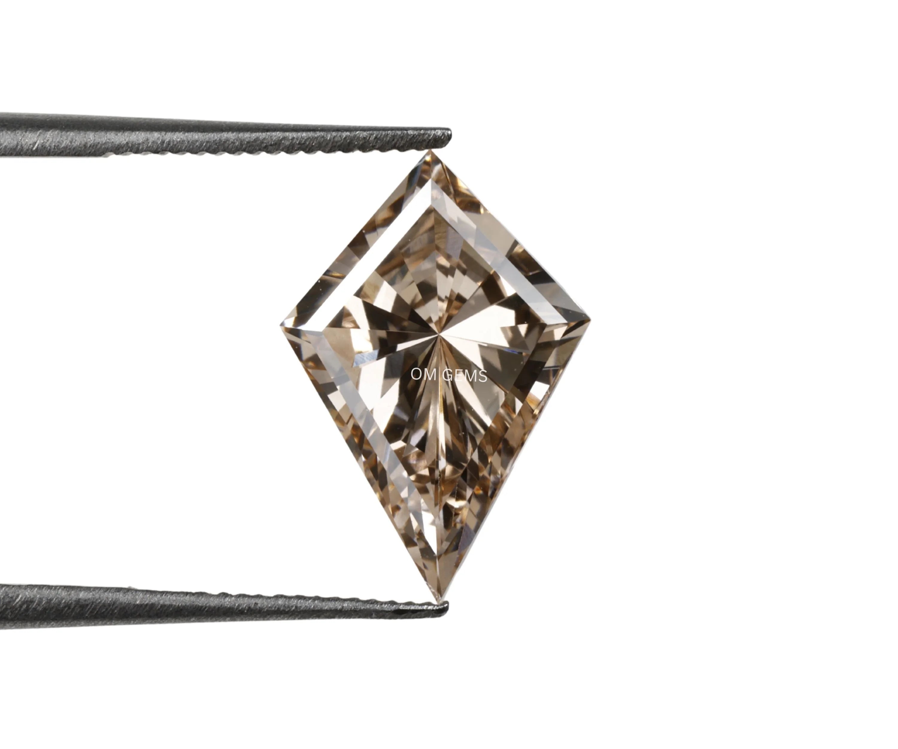 Champagne Diamond Kite Cut Lab Loose Diamond