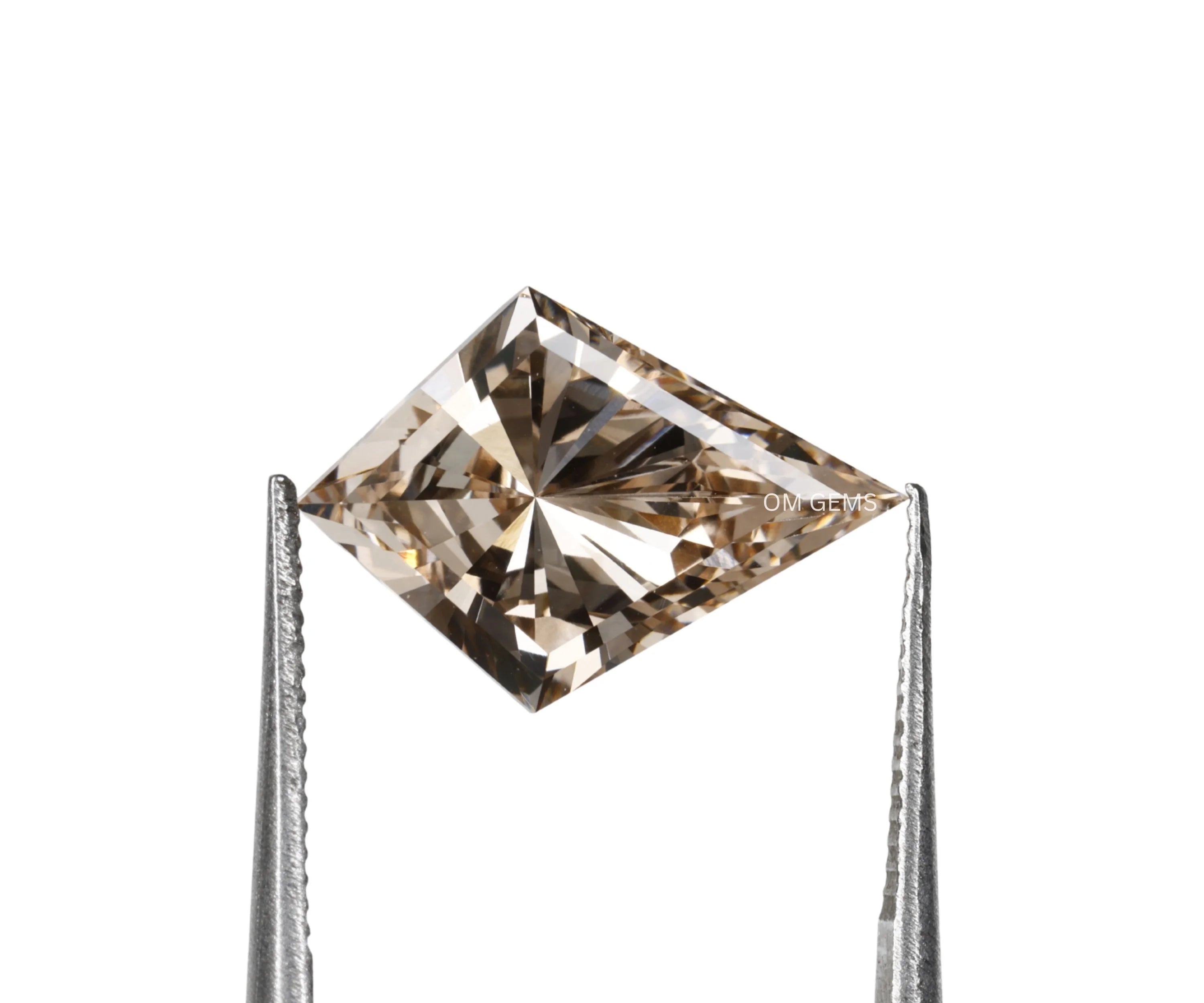 Champagne Diamond Kite Cut Lab Loose Diamond