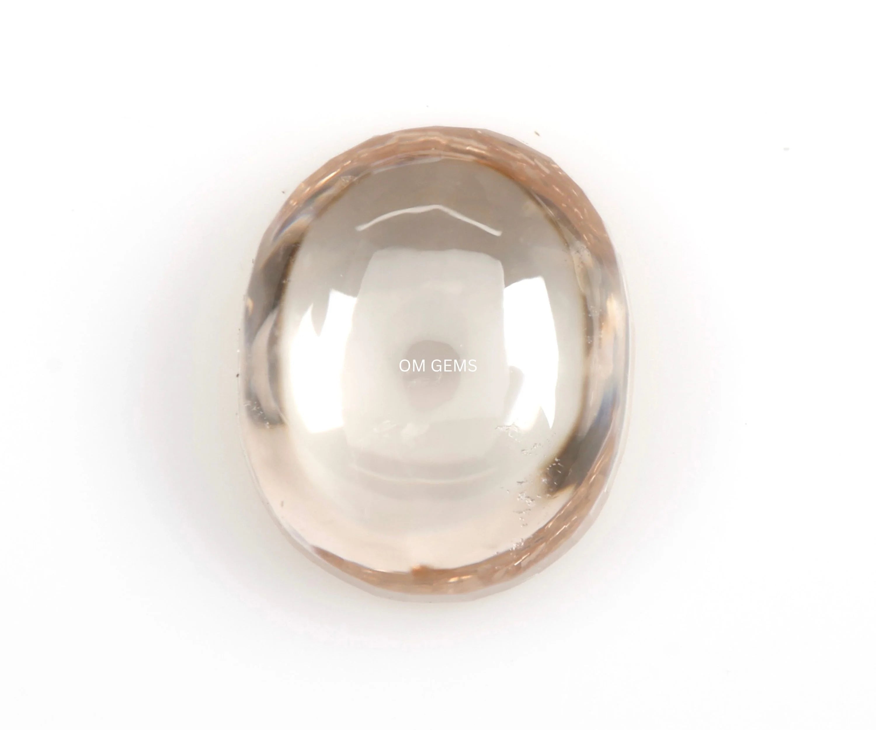 Champagne Diamond Oval Cut Lab Grown Diamond