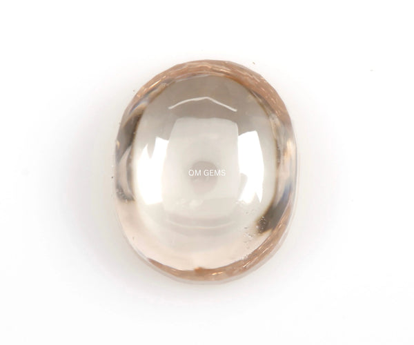 0.52 Carat Oval Cut Lab Grown CVD Diamond  Fancy Champagne Color VS1 Clarity