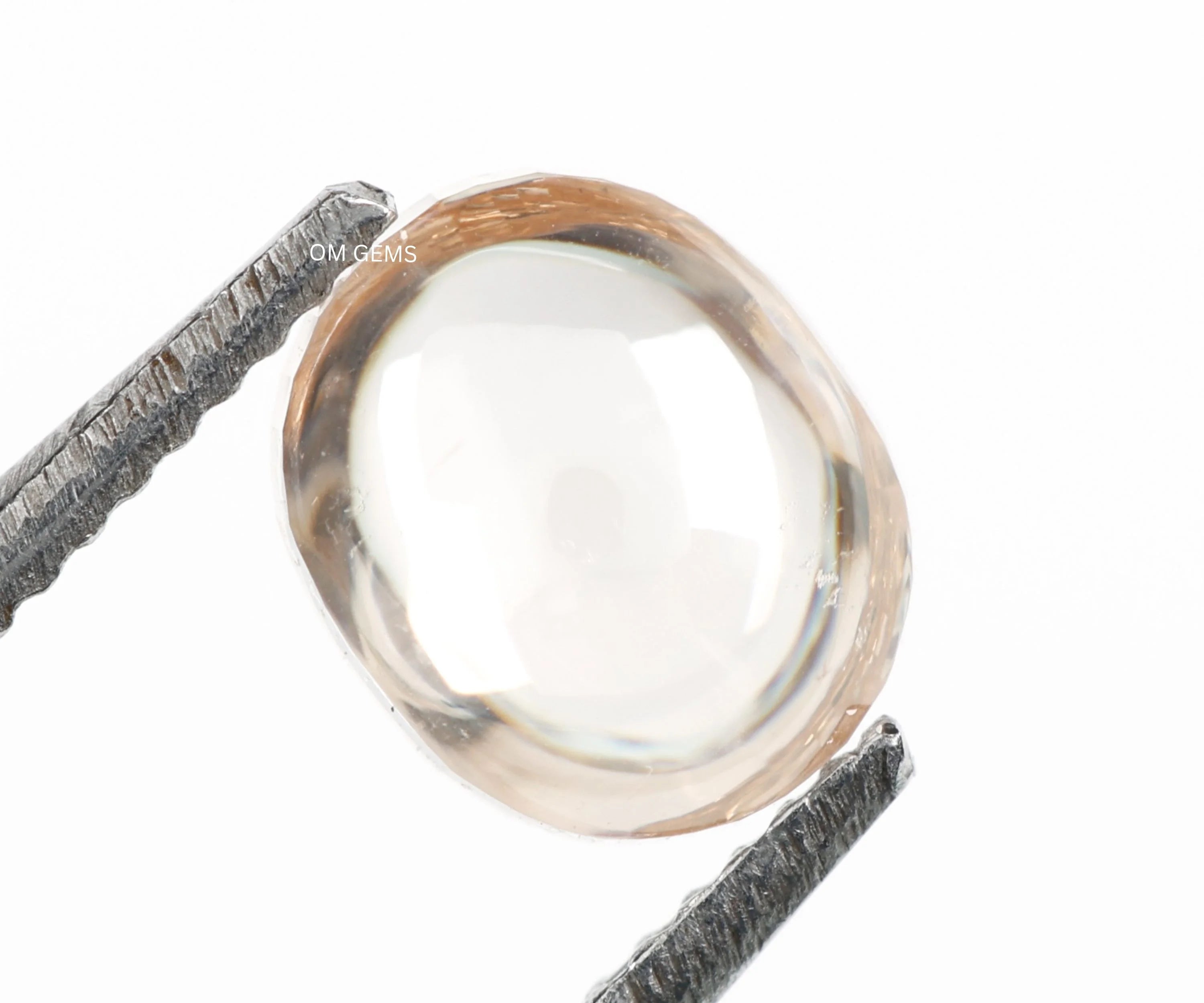 Champagne Diamond Oval Cut Lab Grown Diamond