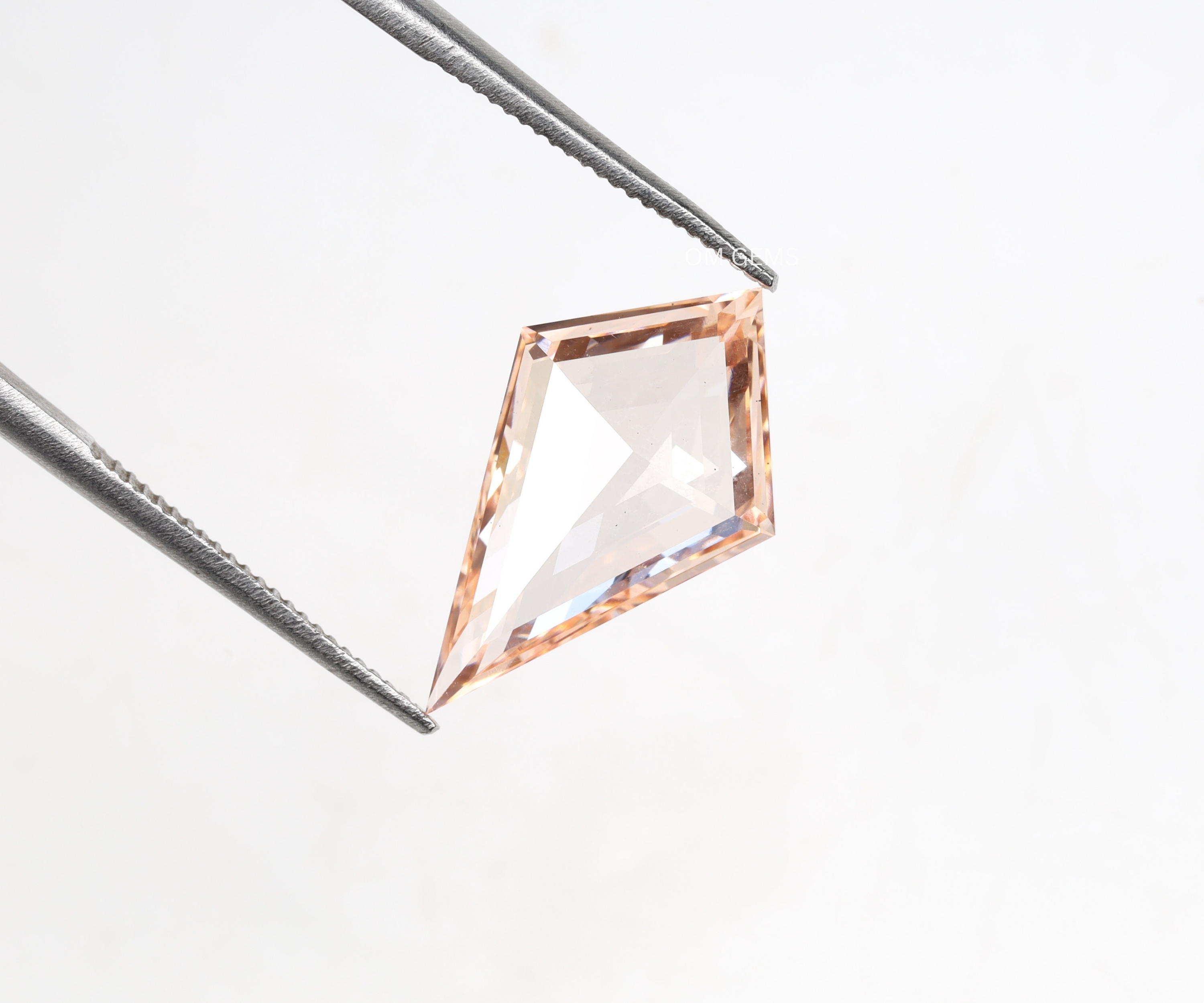 Champagne Kite Cut Lab Grown Diamond