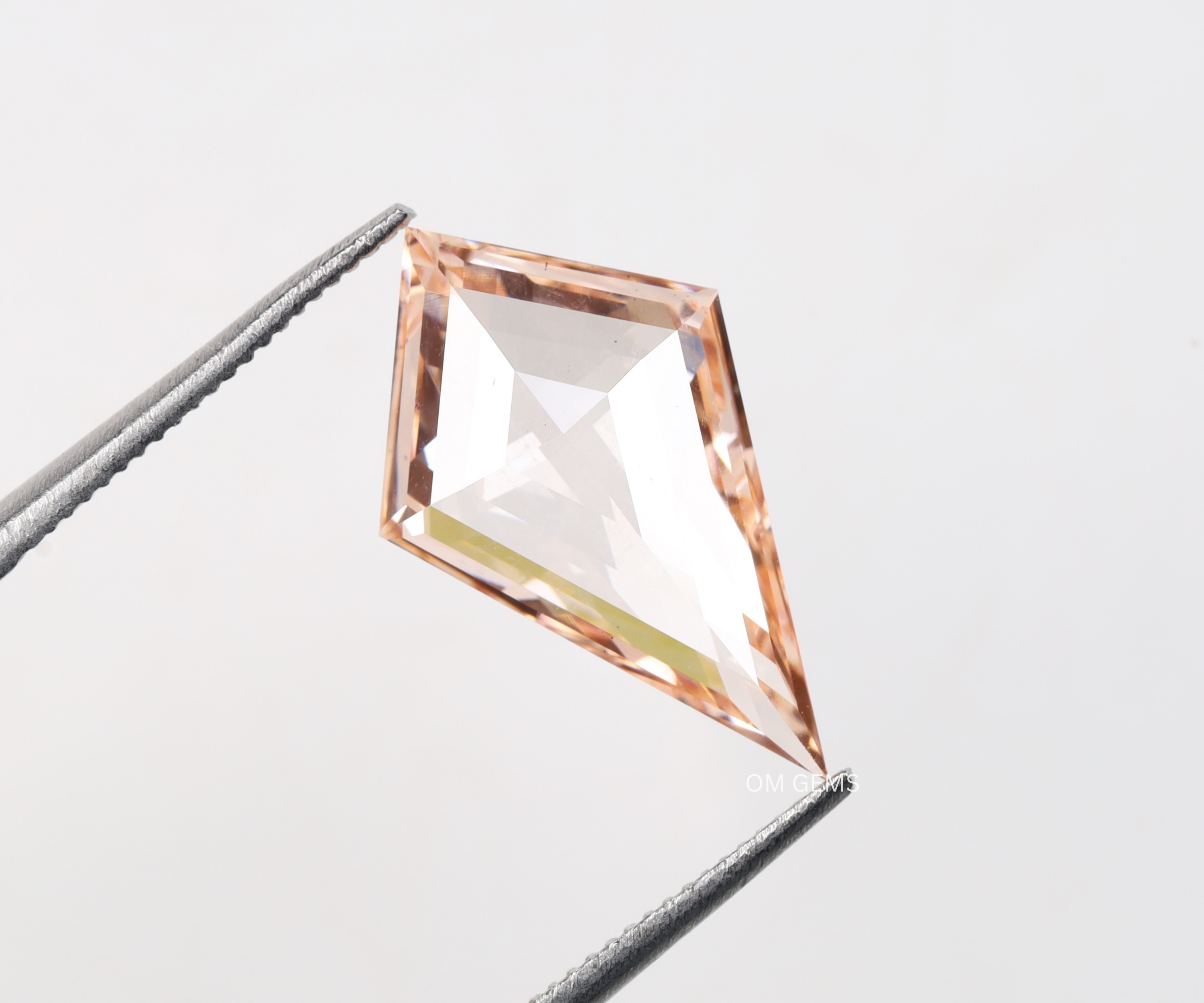 Champagne Kite Cut Lab Grown Diamond