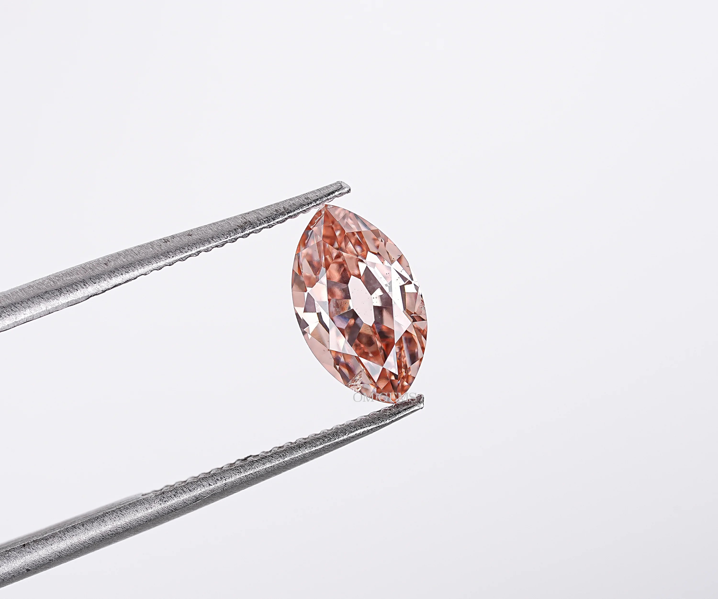 Champagne Marquise Cut Lab Grown Loose Diamond