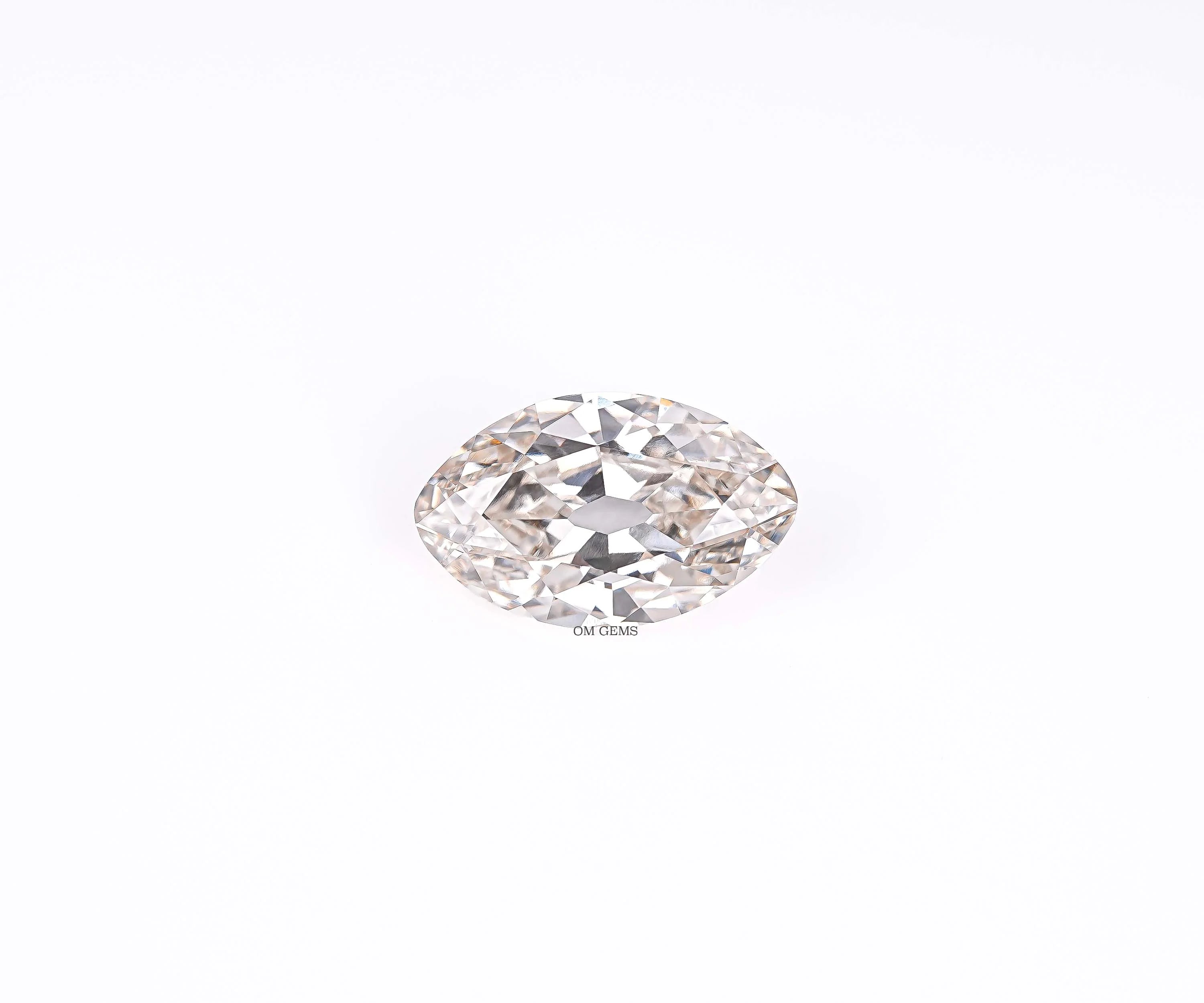 Champagne Marquise Cut Loose Lab Diamond