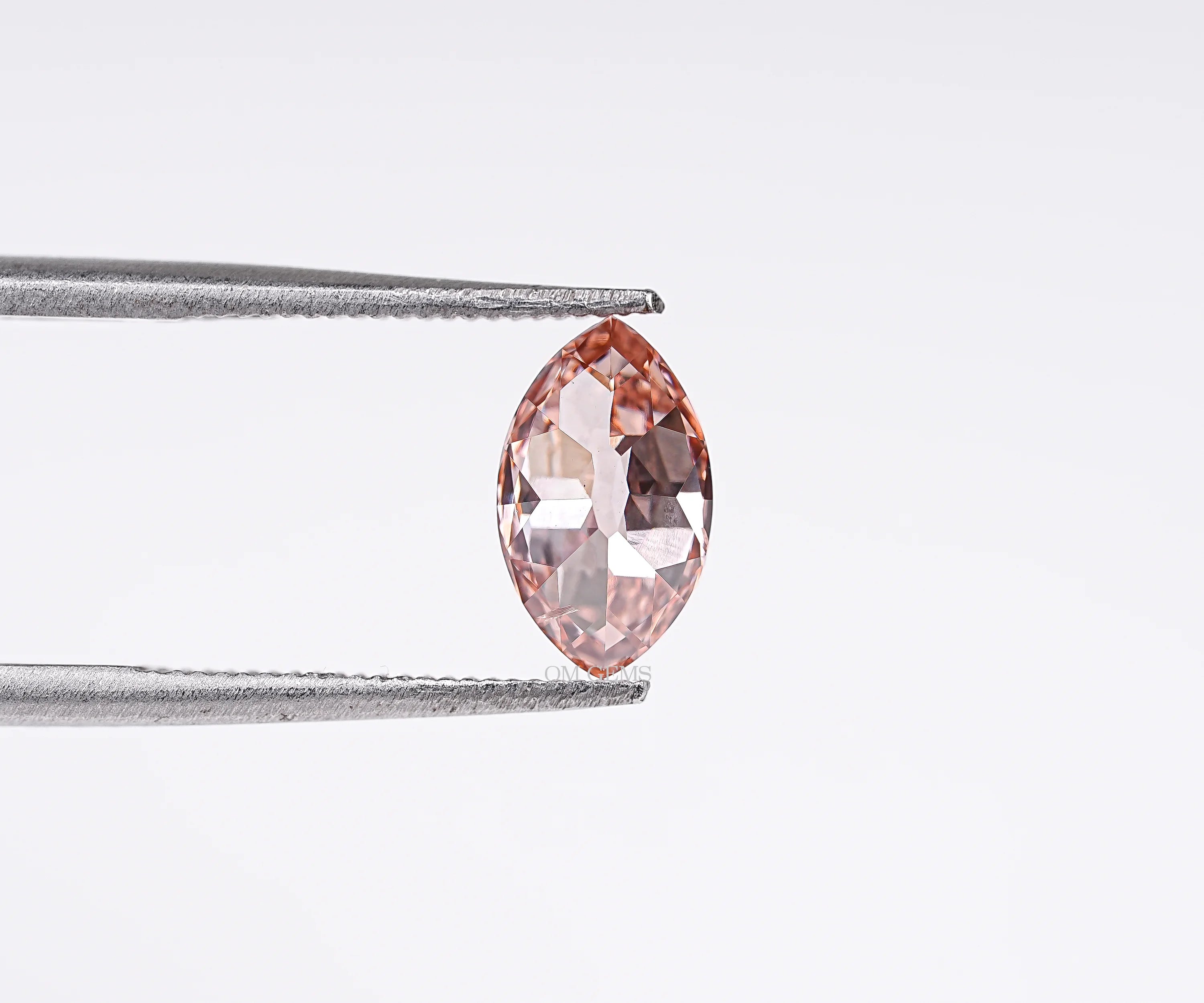 Champagne Marquise Cut Lab Grown Loose Diamond