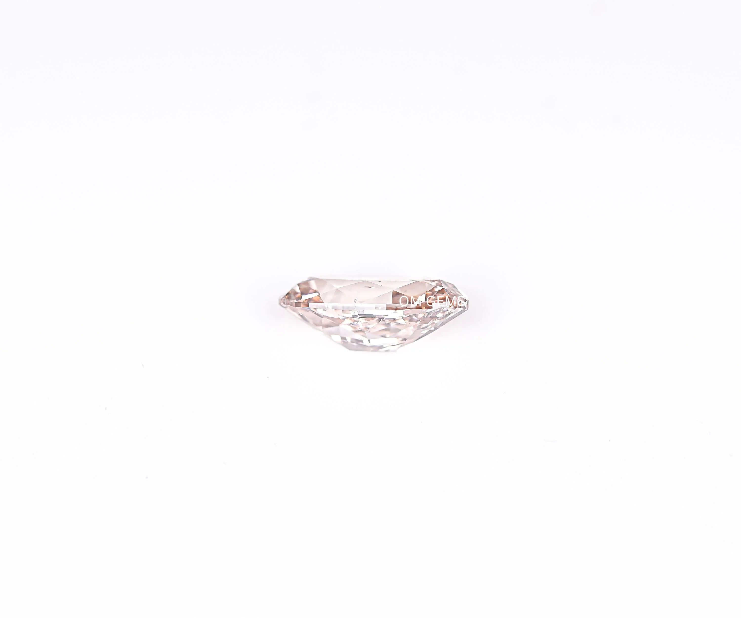 Champagne Old Mine Oval Lab Loose Diamond