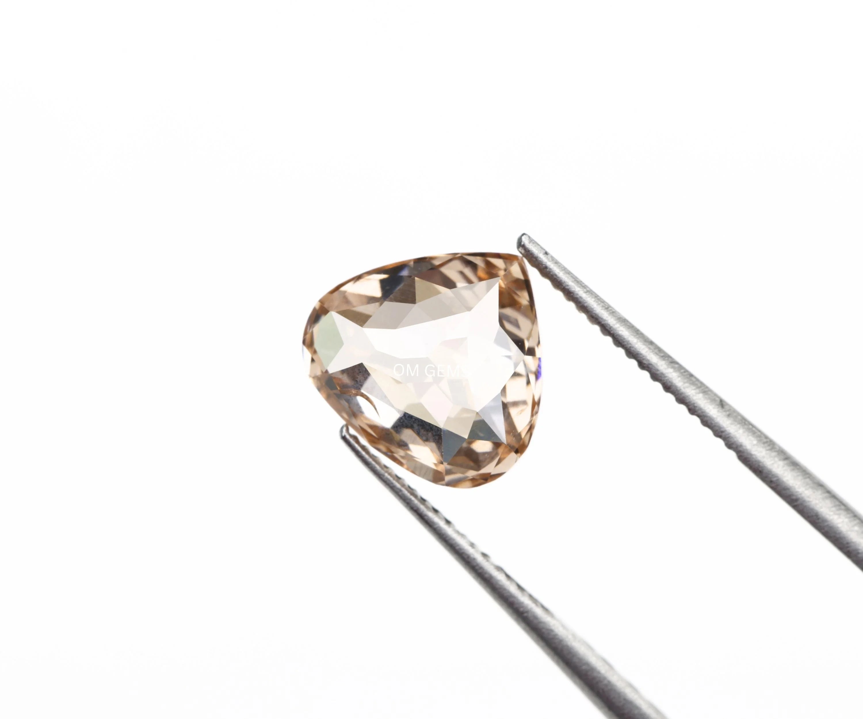 Champagne Pear Cut Lab Grown Diamond