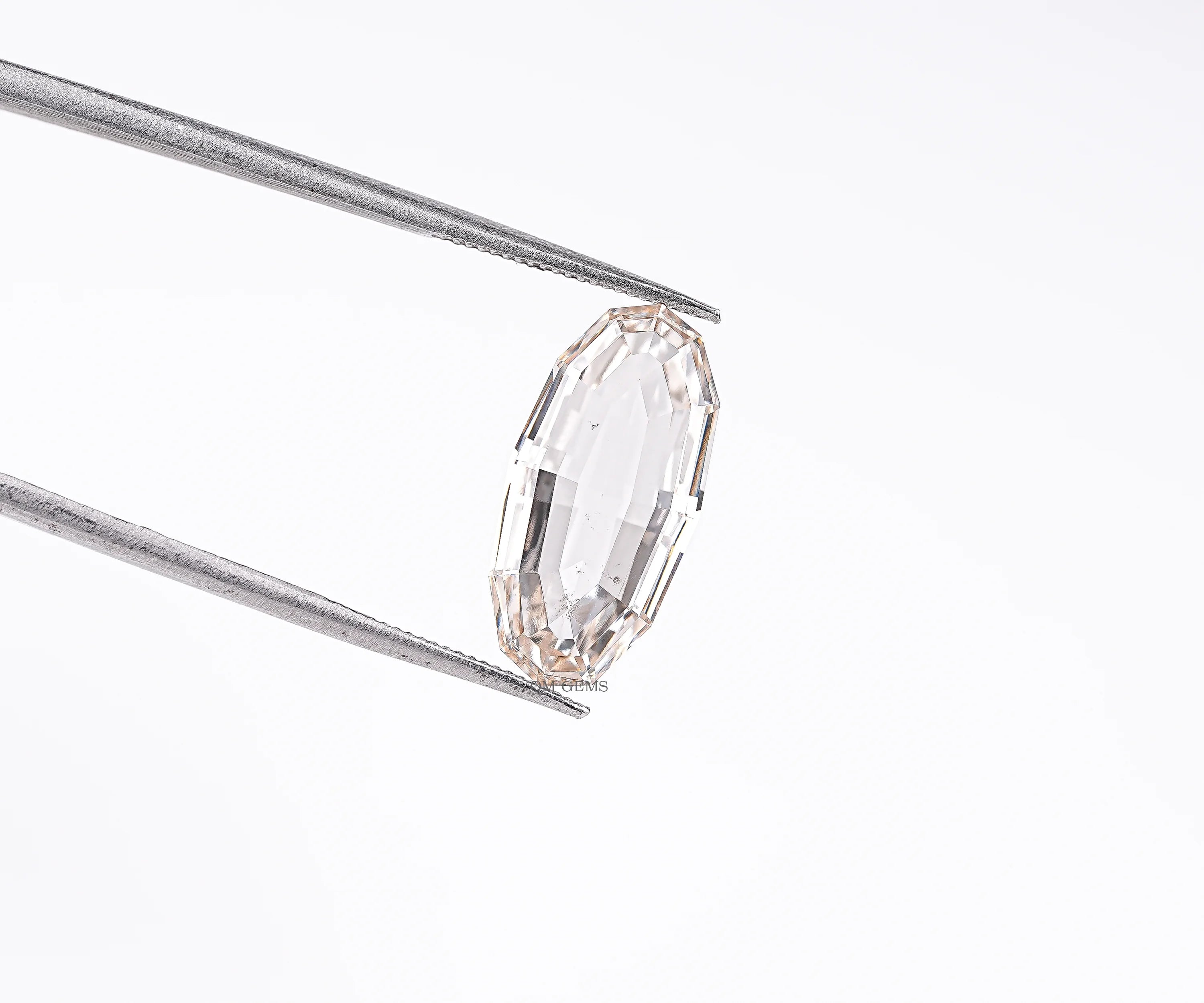 Champagne Step Cut Marquise Lab Grown Diamond Loose