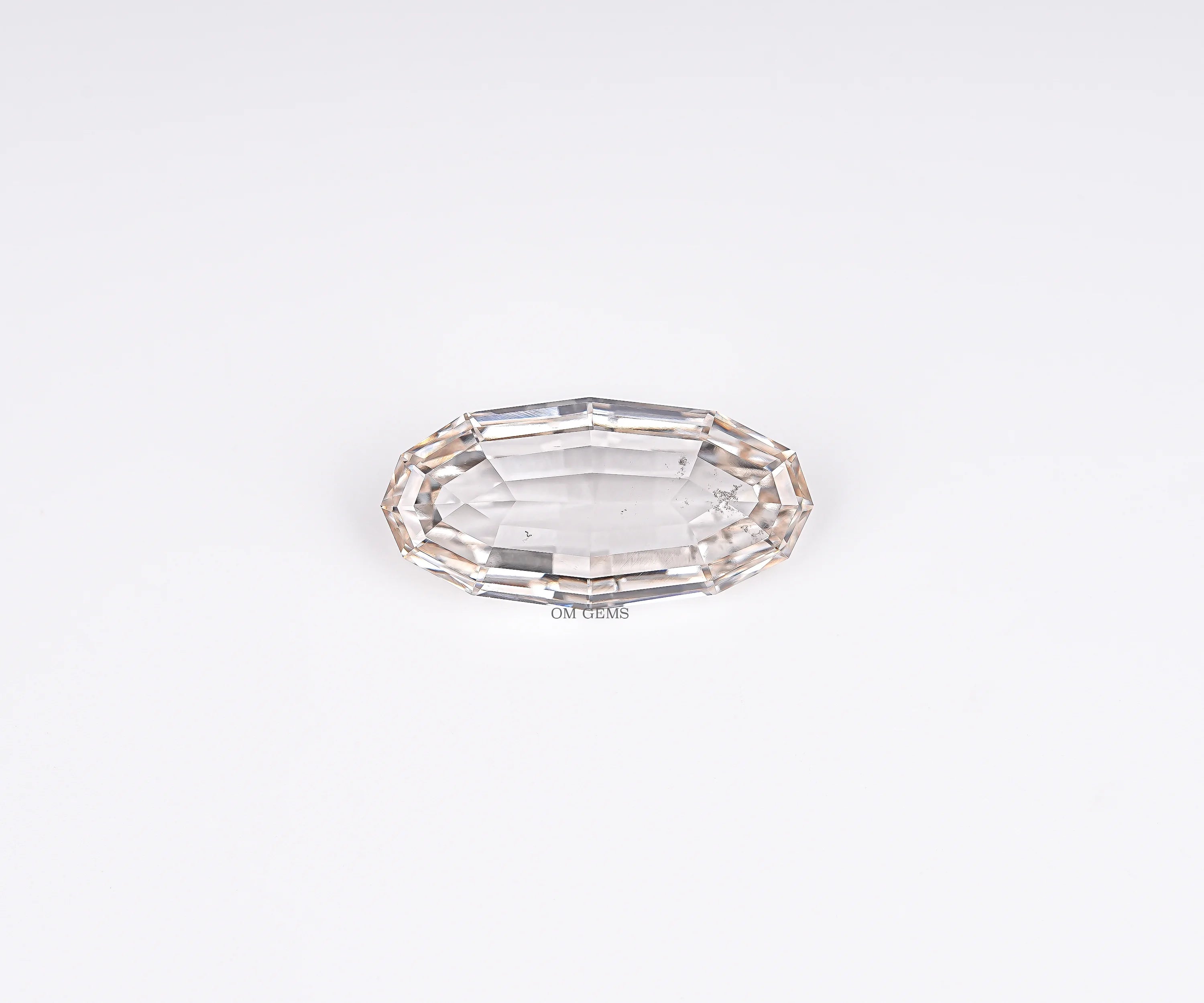 Champagne Step Cut Marquise Lab Grown Diamond Loose