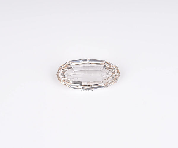 3.25 Carat Marquise Cut Lab Grown CVD Diamond Fancy Champagne Color VS2 Clarity