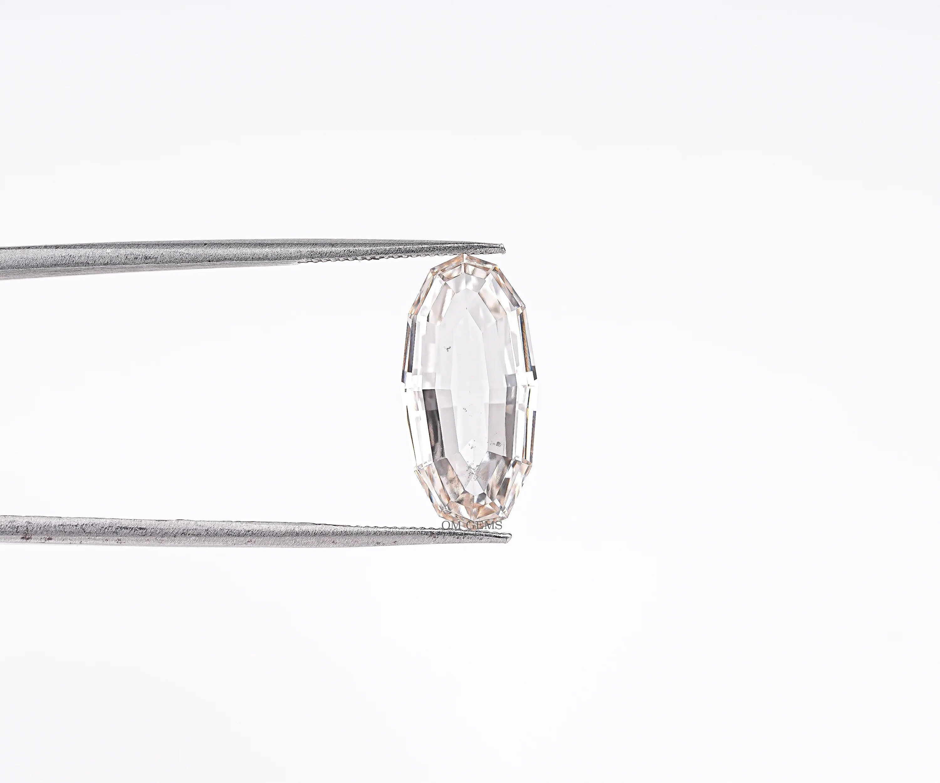 Champagne Step Cut Marquise Lab Grown Diamond Loose