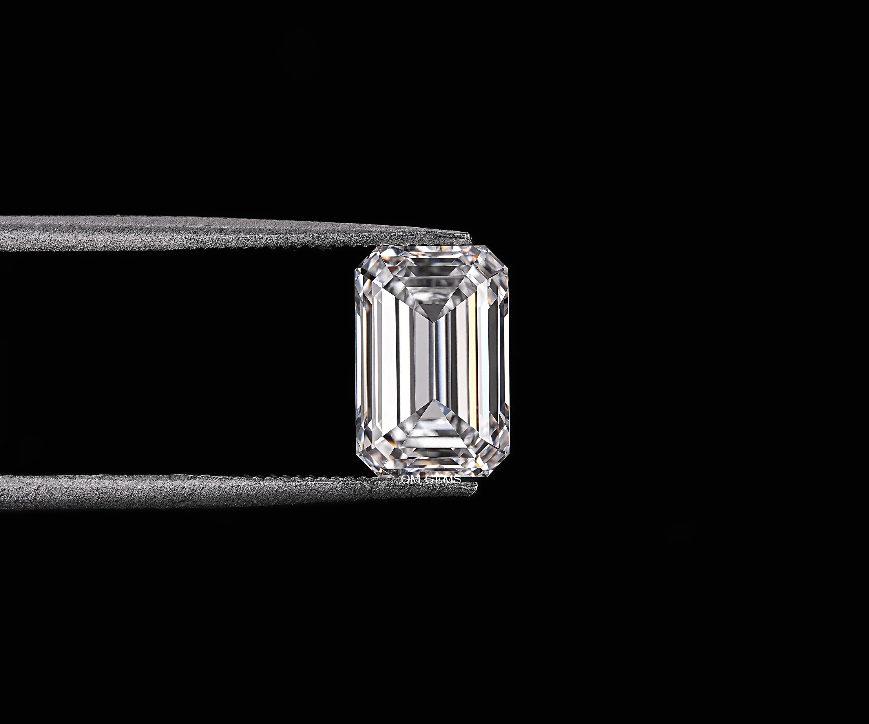 Emerald Shaped Lab Grown Loose Diamond