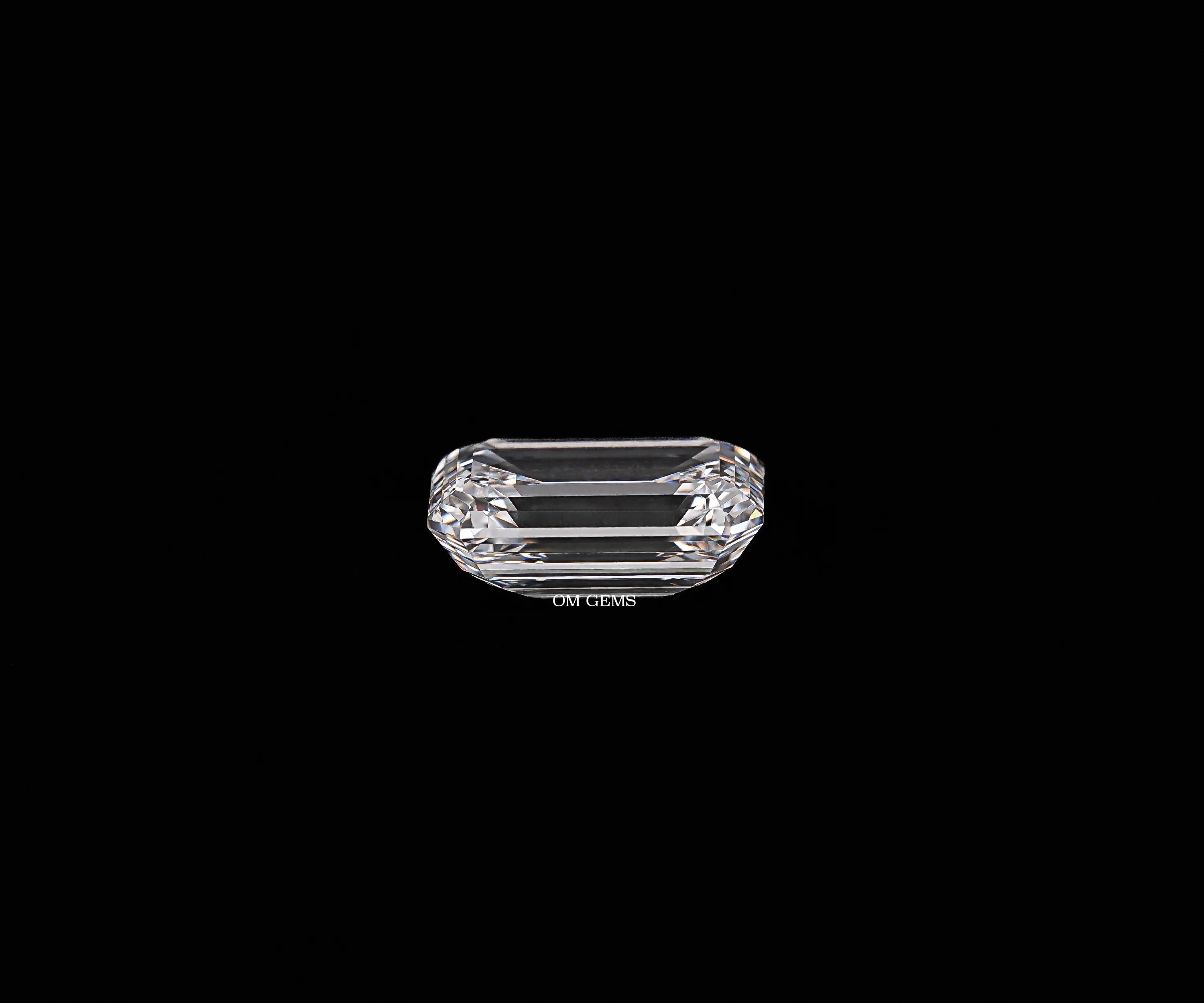 Emerald Shaped Lab Grown Loose Diamond
