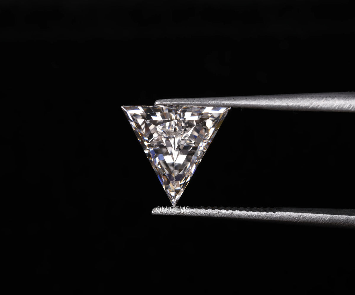 1.35 Carat Triangle Full Cut Lab Grown Unique Loose Diamond