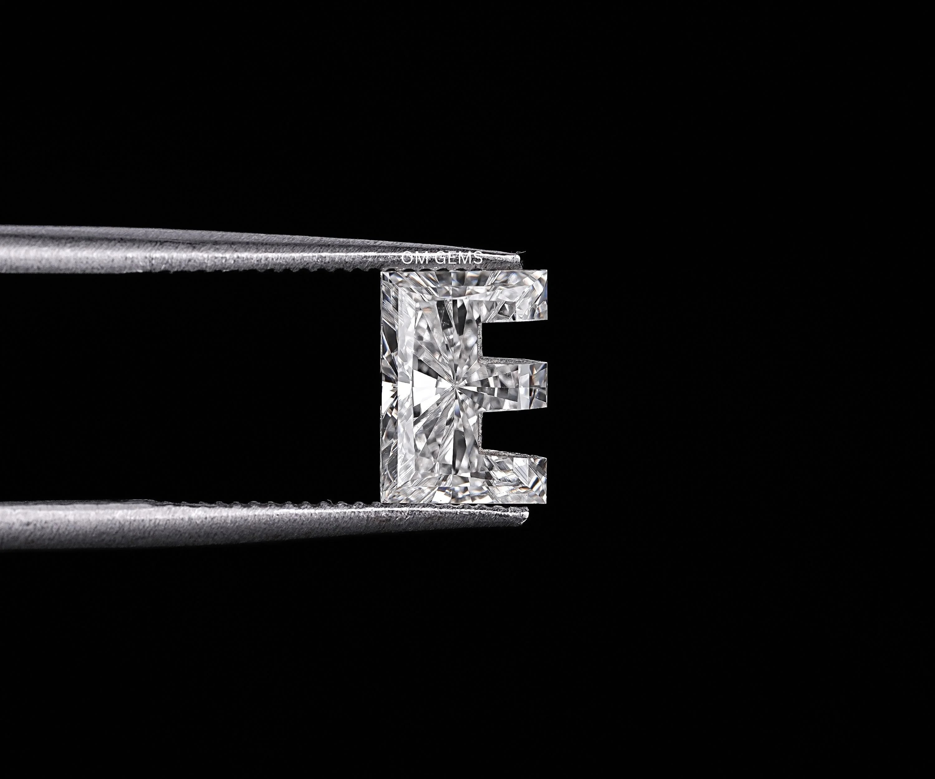 E Alphabet Initial Letter Lab Grown Diamond