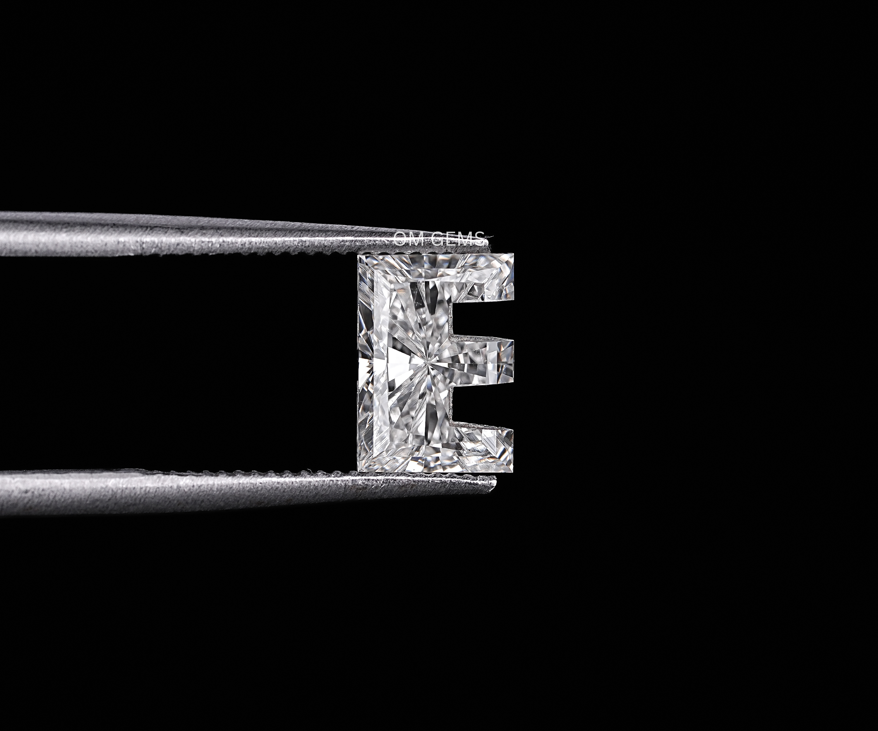 E Alphabet Lab Grown Diamond