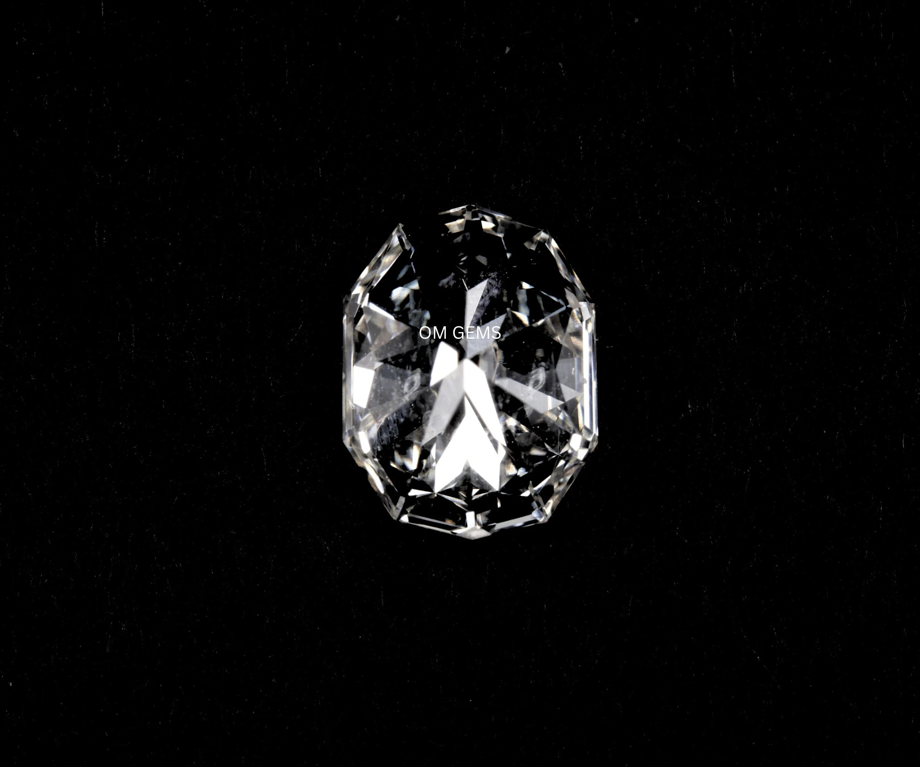 Elongated Octagon Cut Lab Grown Diamond