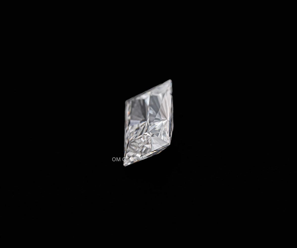 2.08 Carat Elongated Princess Brilliant Cut Lab Grown Loose Diamond