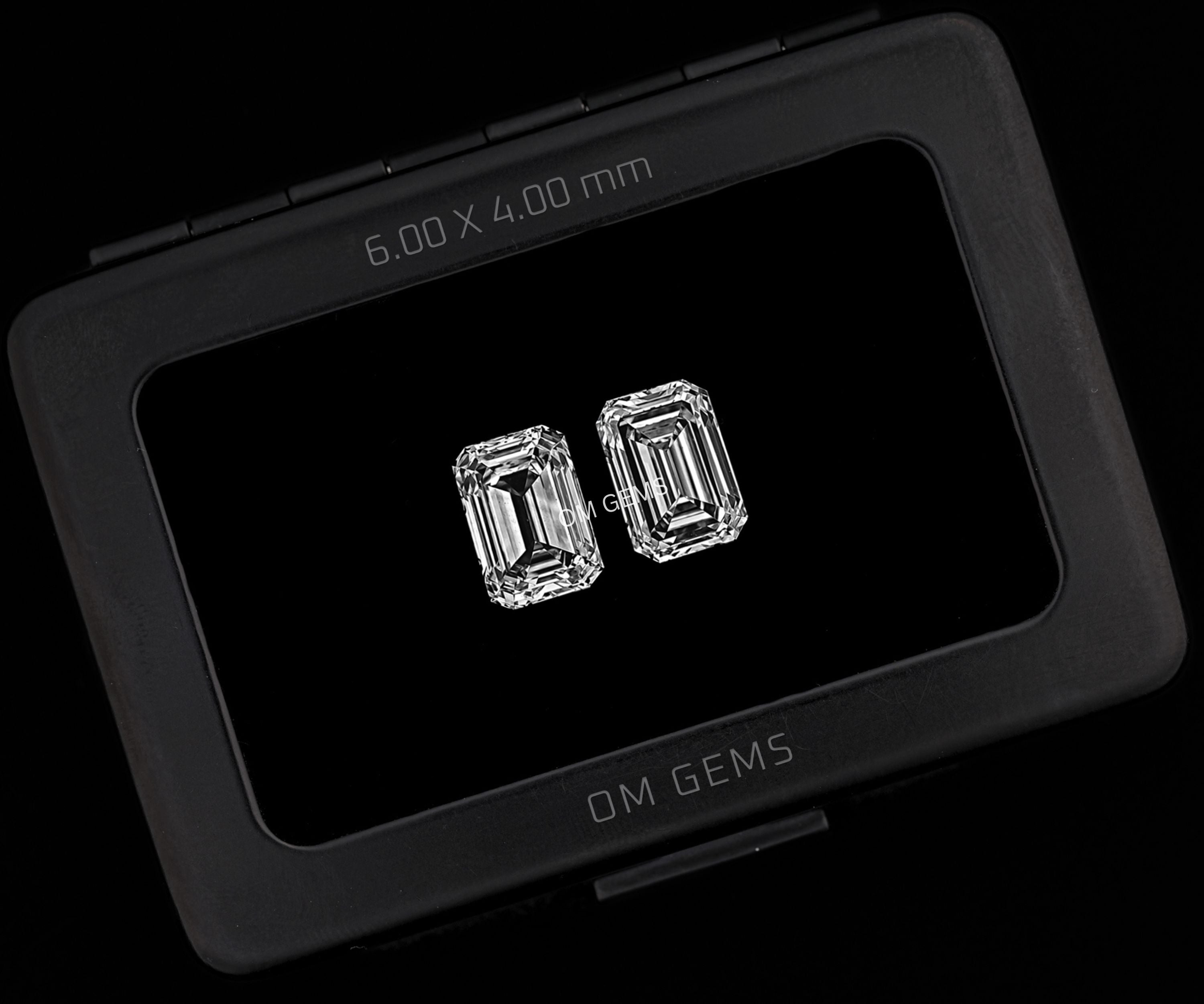 Emerald Cut Lab Grown Diamond