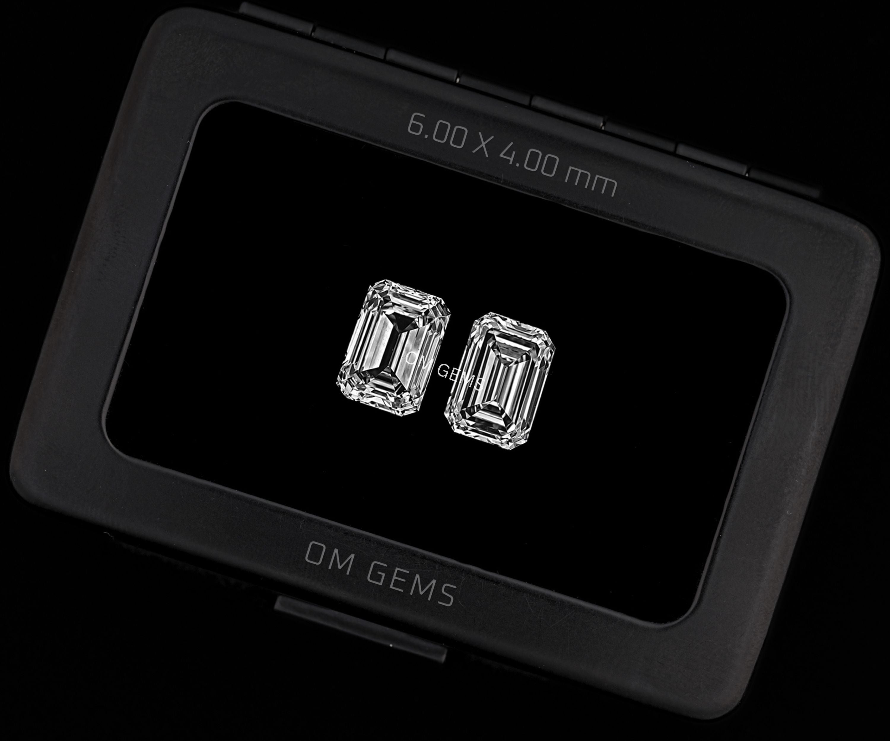 Emerald Cut Lab Grown Diamond