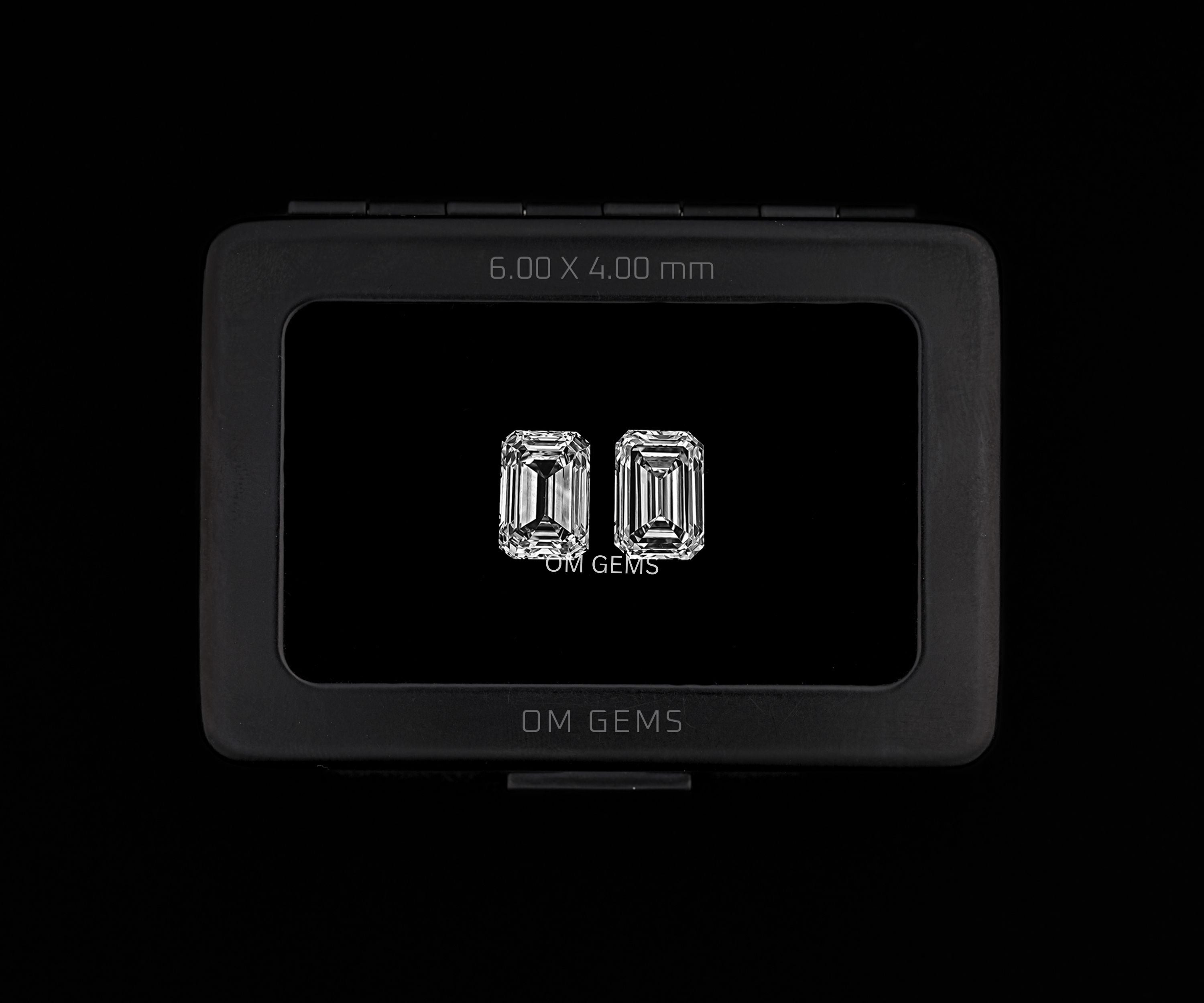 Emerald Cut Lab Grown Diamond