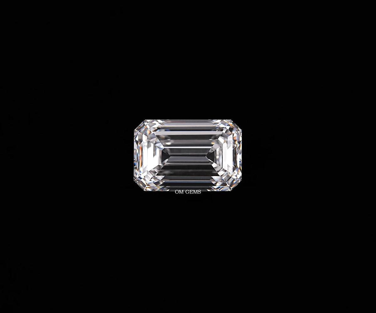Emerald Full Cut Lab Grown Loose Diamond