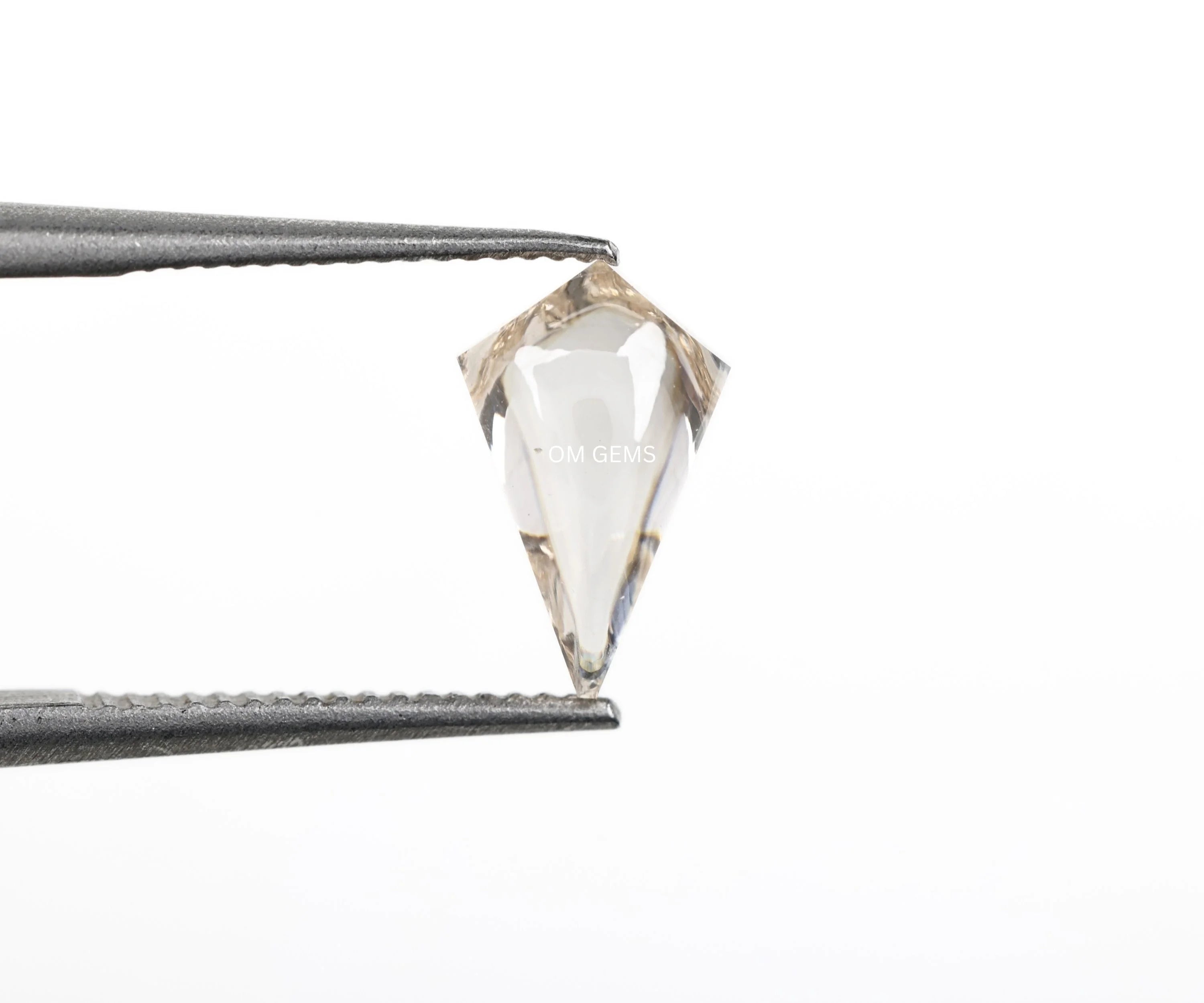 Fancy Champagne Kite Cut Lab Diamond