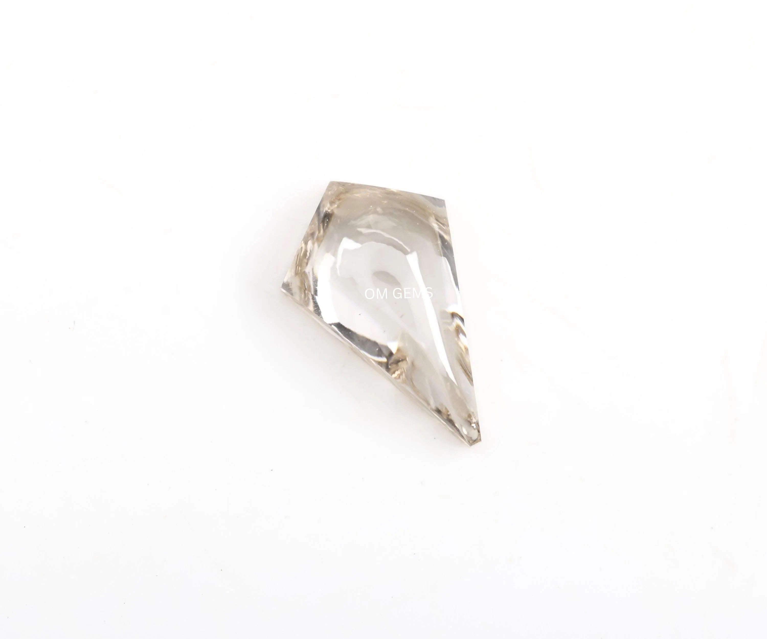 Fancy Champagne Kite Cut Lab Diamond