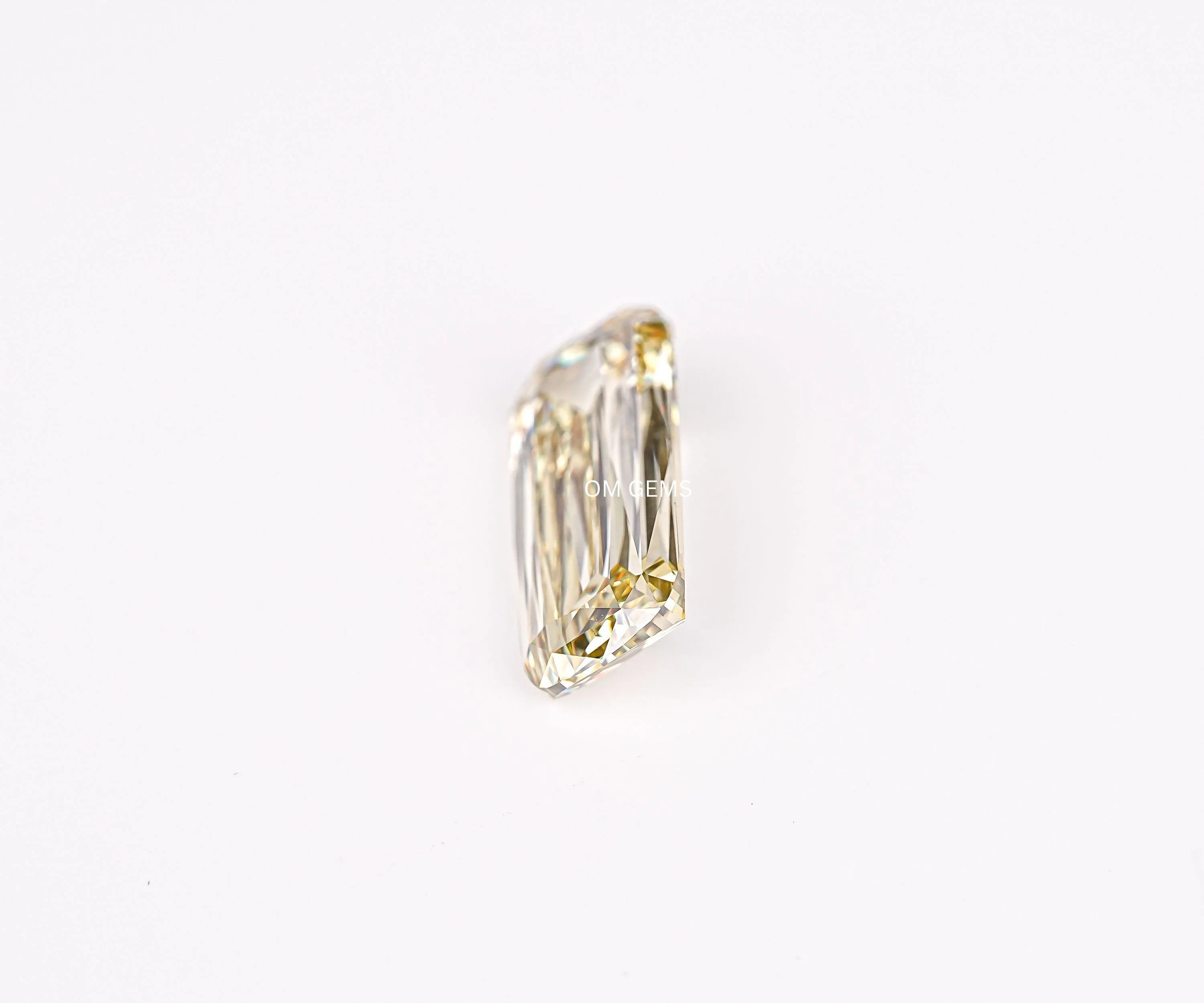 Fancy Yellow Ashoka Criss Cross Cut Lab Diamond