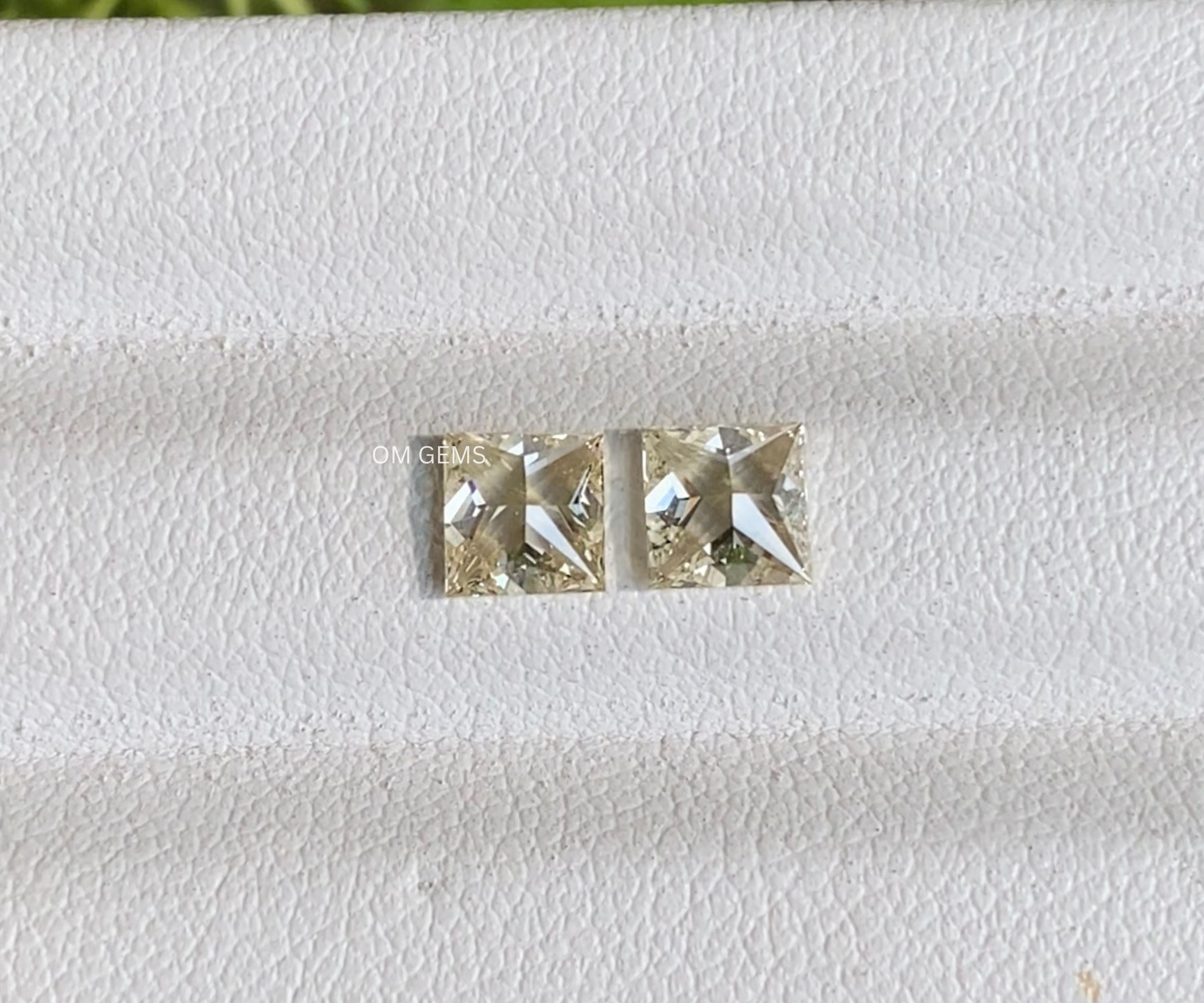 Fancy Yellow Princess Cut Loose Diamond