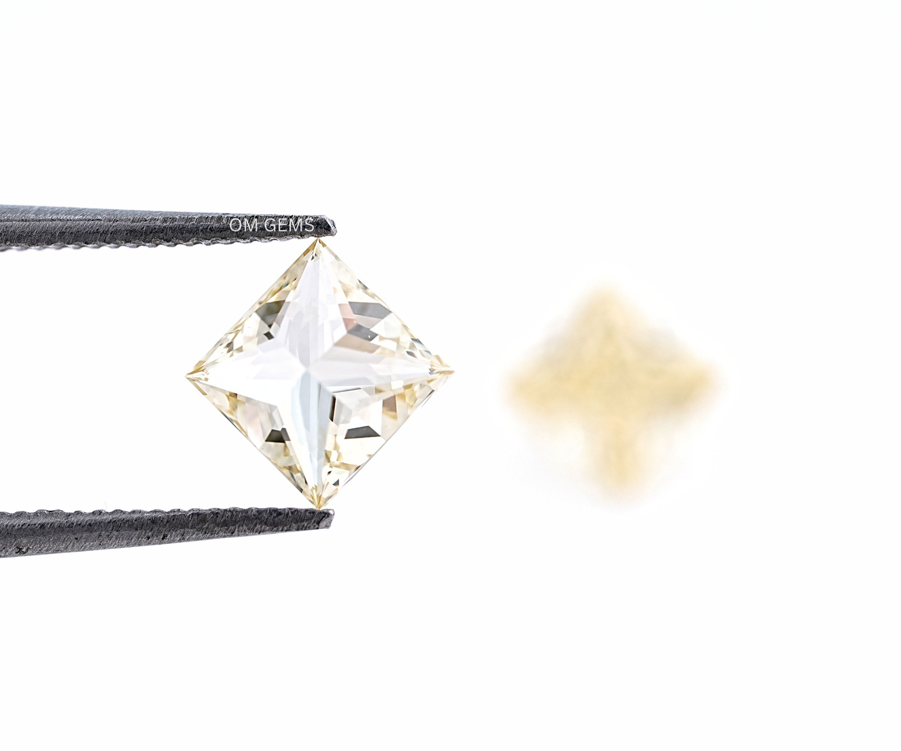 Fancy Yellow Princess Cut Loose Diamond