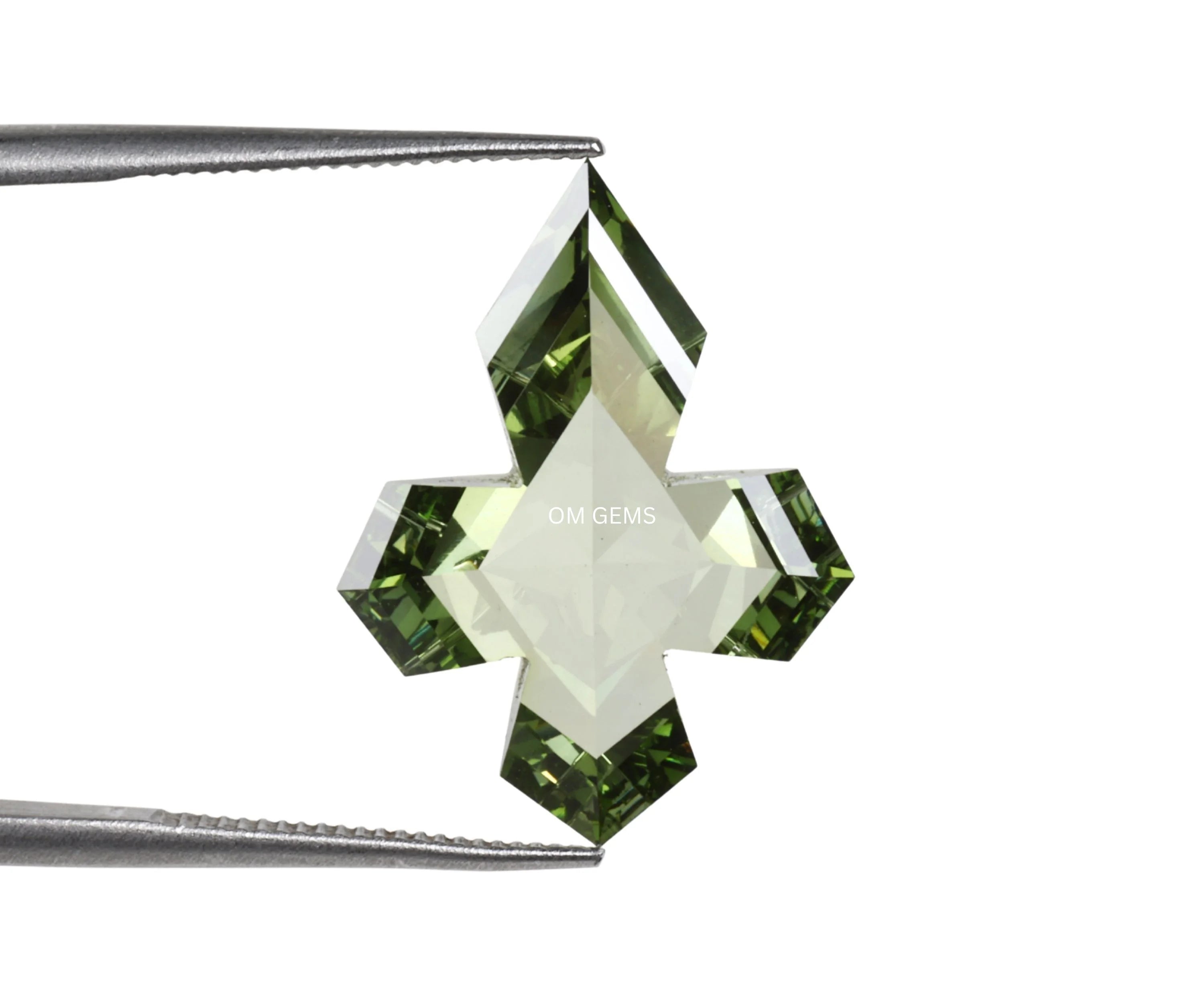 Green Christ Cross Lab Diamond
