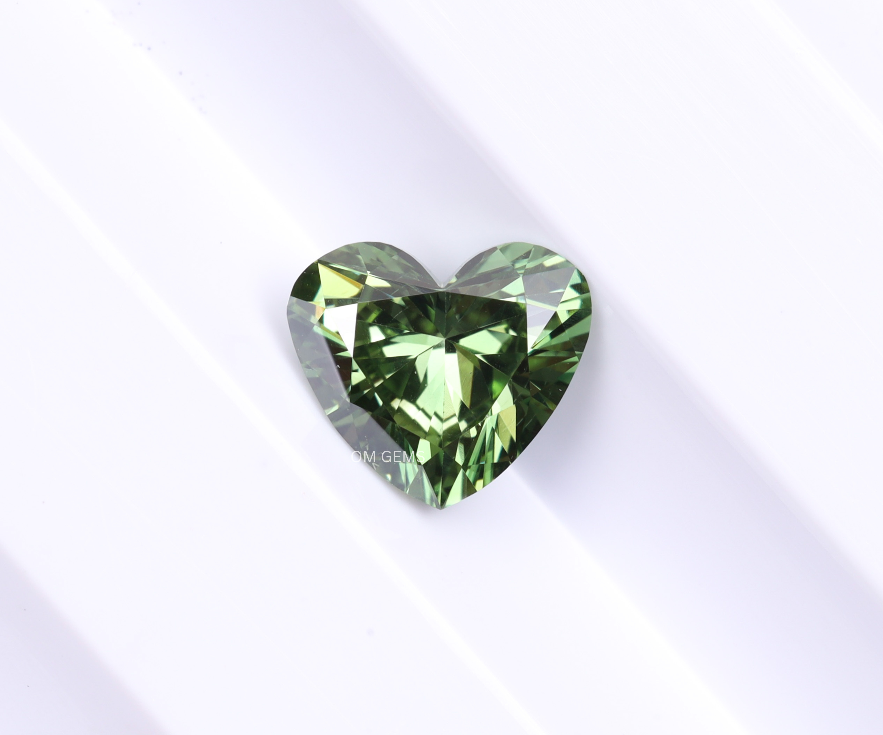 0.55 CT Green Heart Lab Grown Diamond