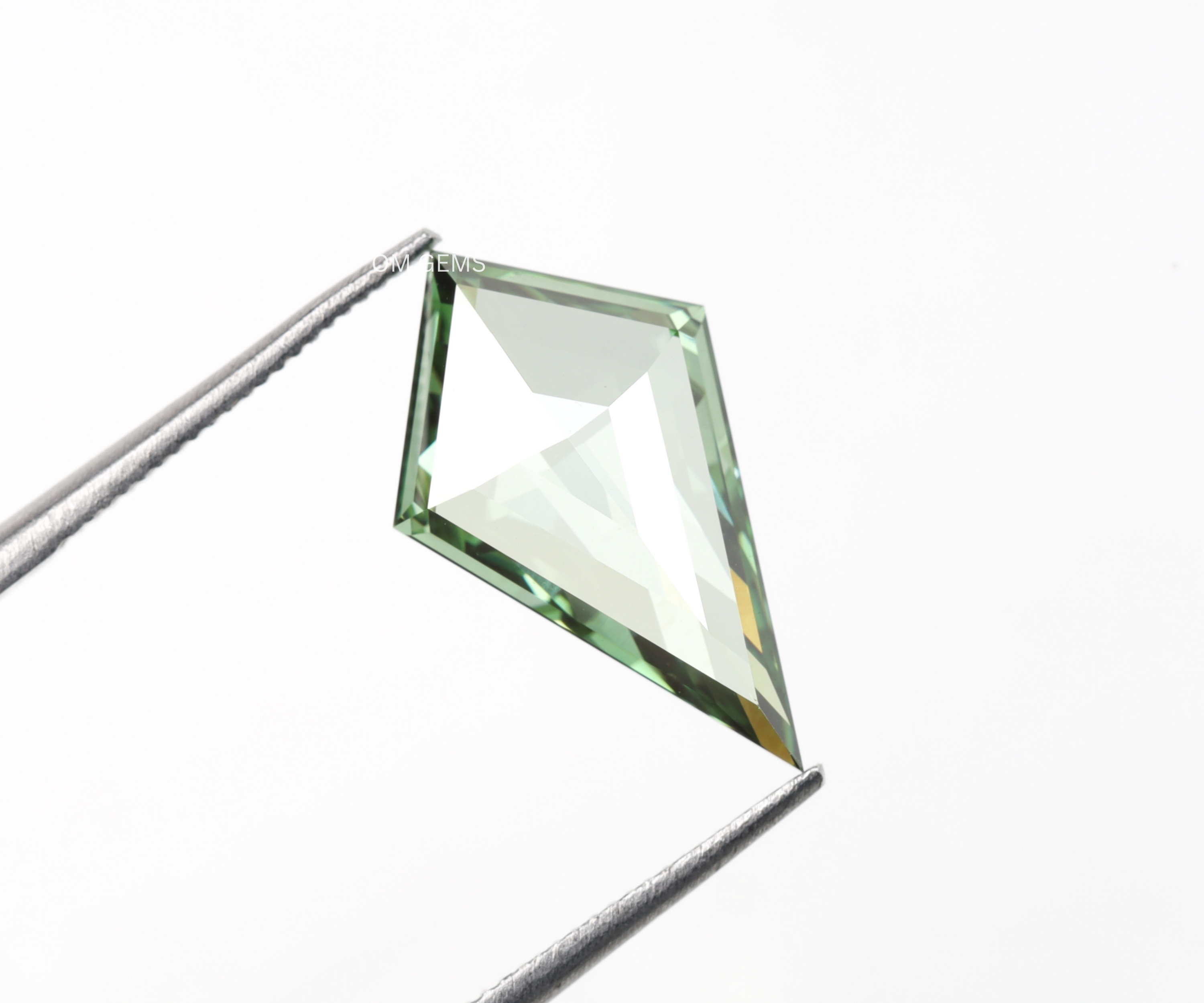 Green Kite Cut Lab Grown Diamond