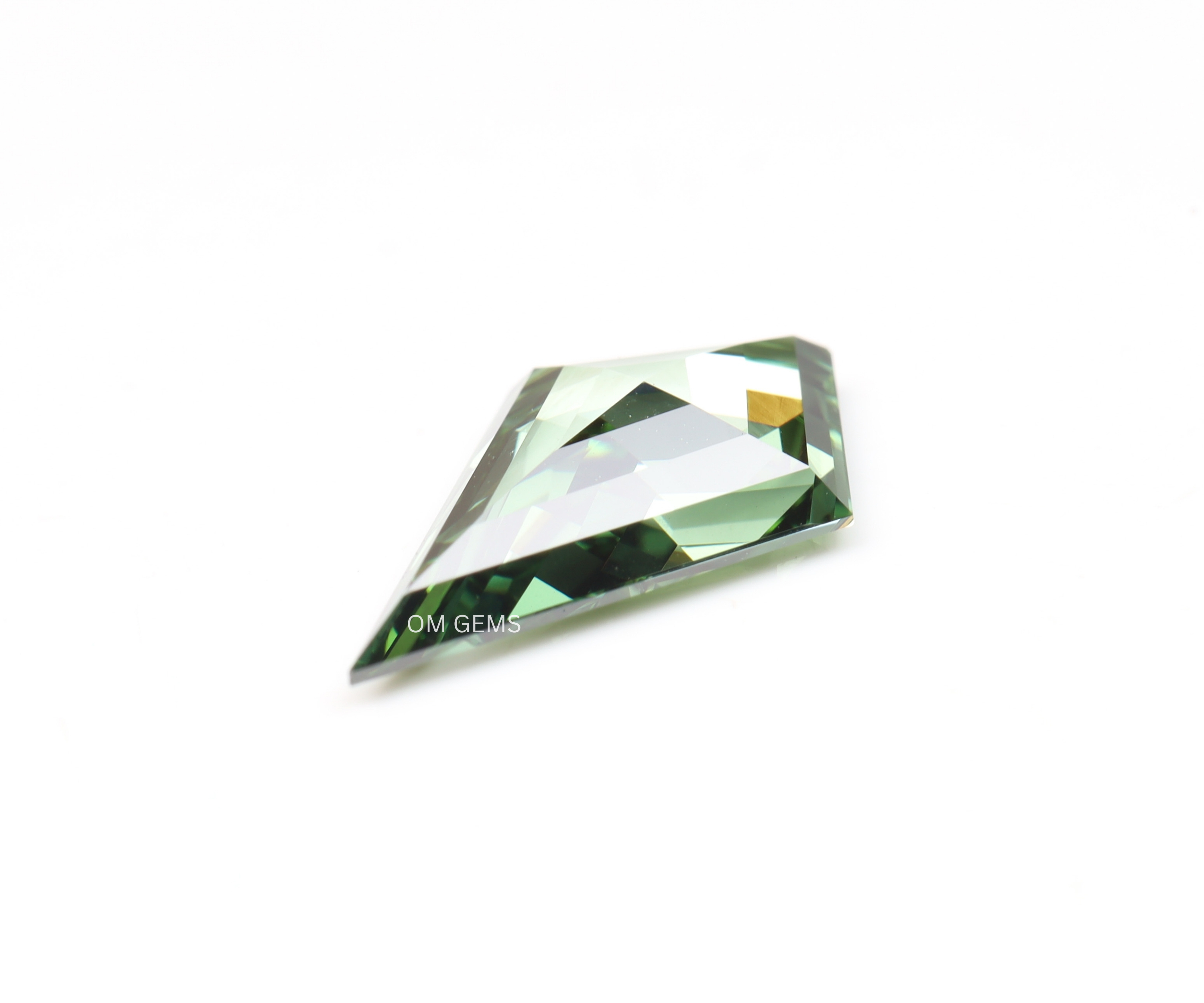 Green Kite Cut Lab Grown Diamond