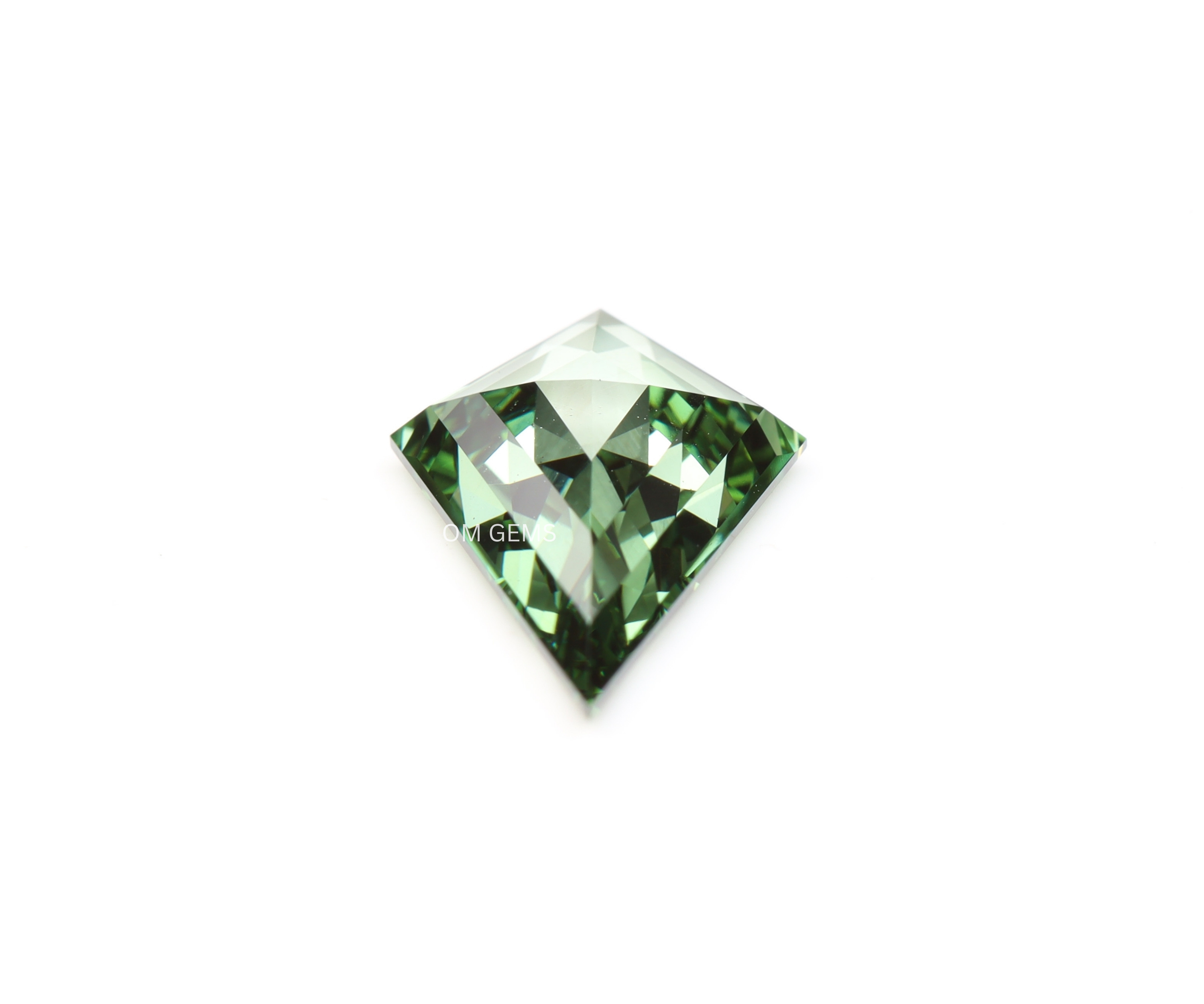 Green Kite Cut Lab Grown Diamond