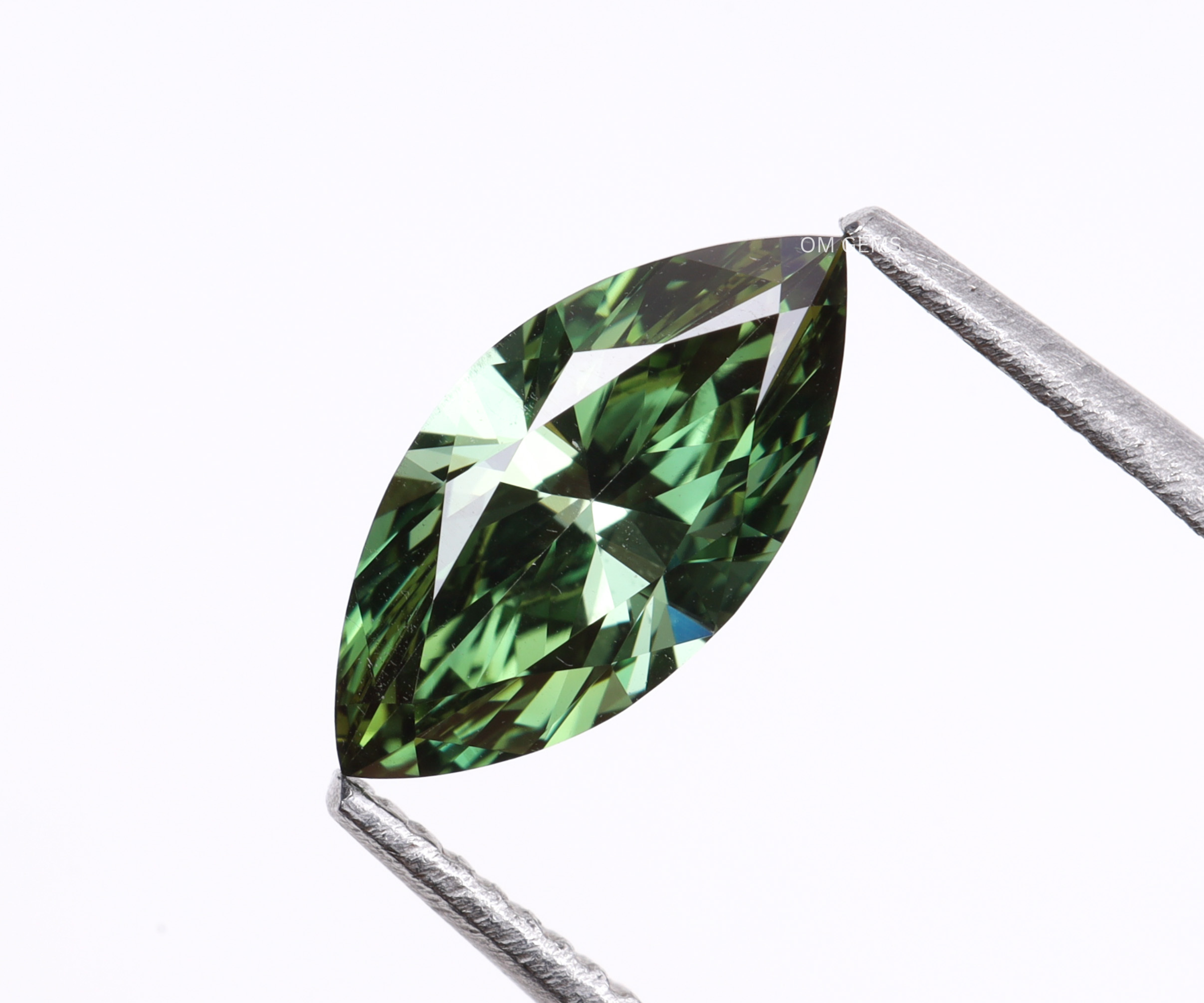 Lab Grown Green Marquise Diamond
