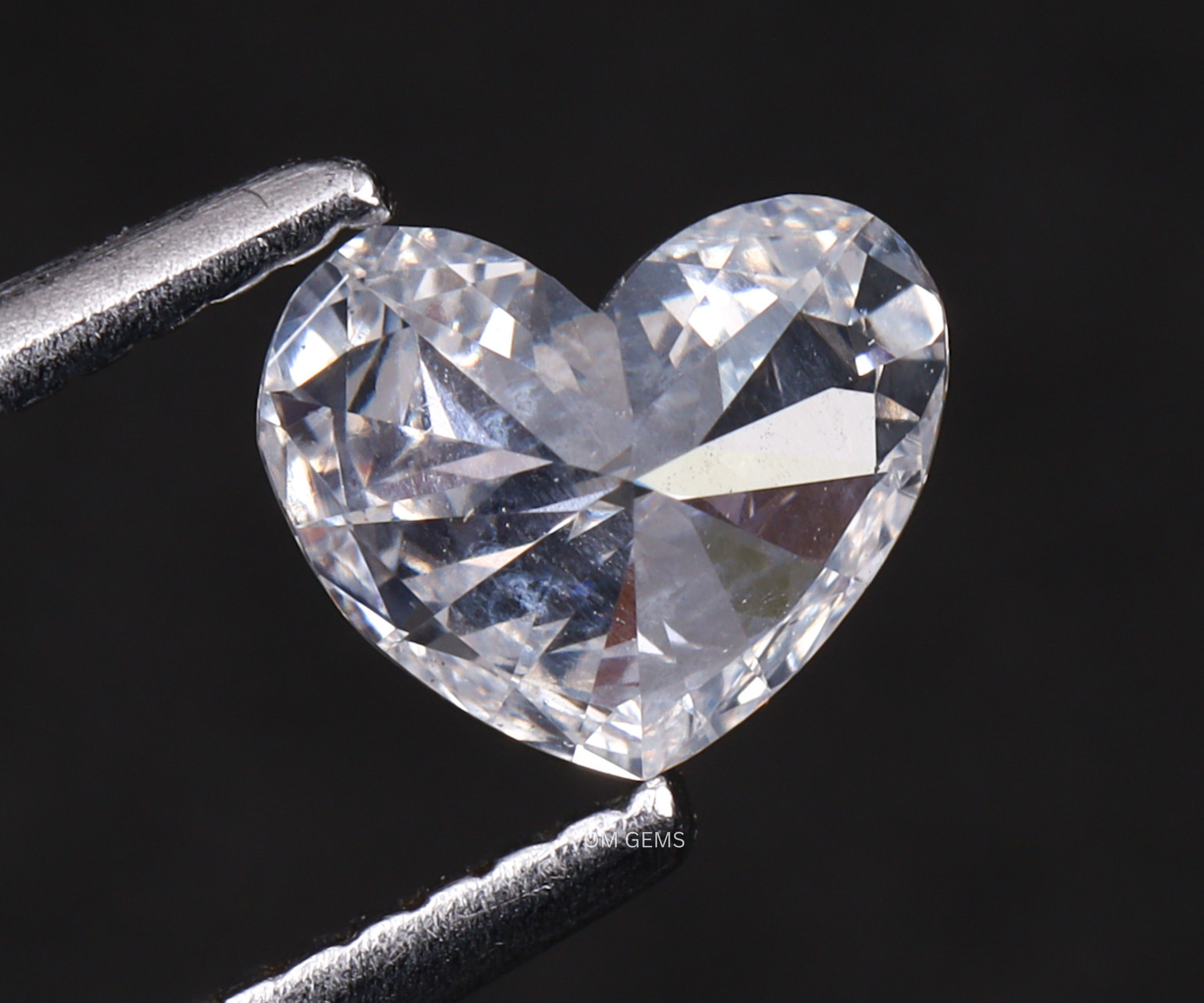 8.27 MM Heart Shape Lab Grown Diamond