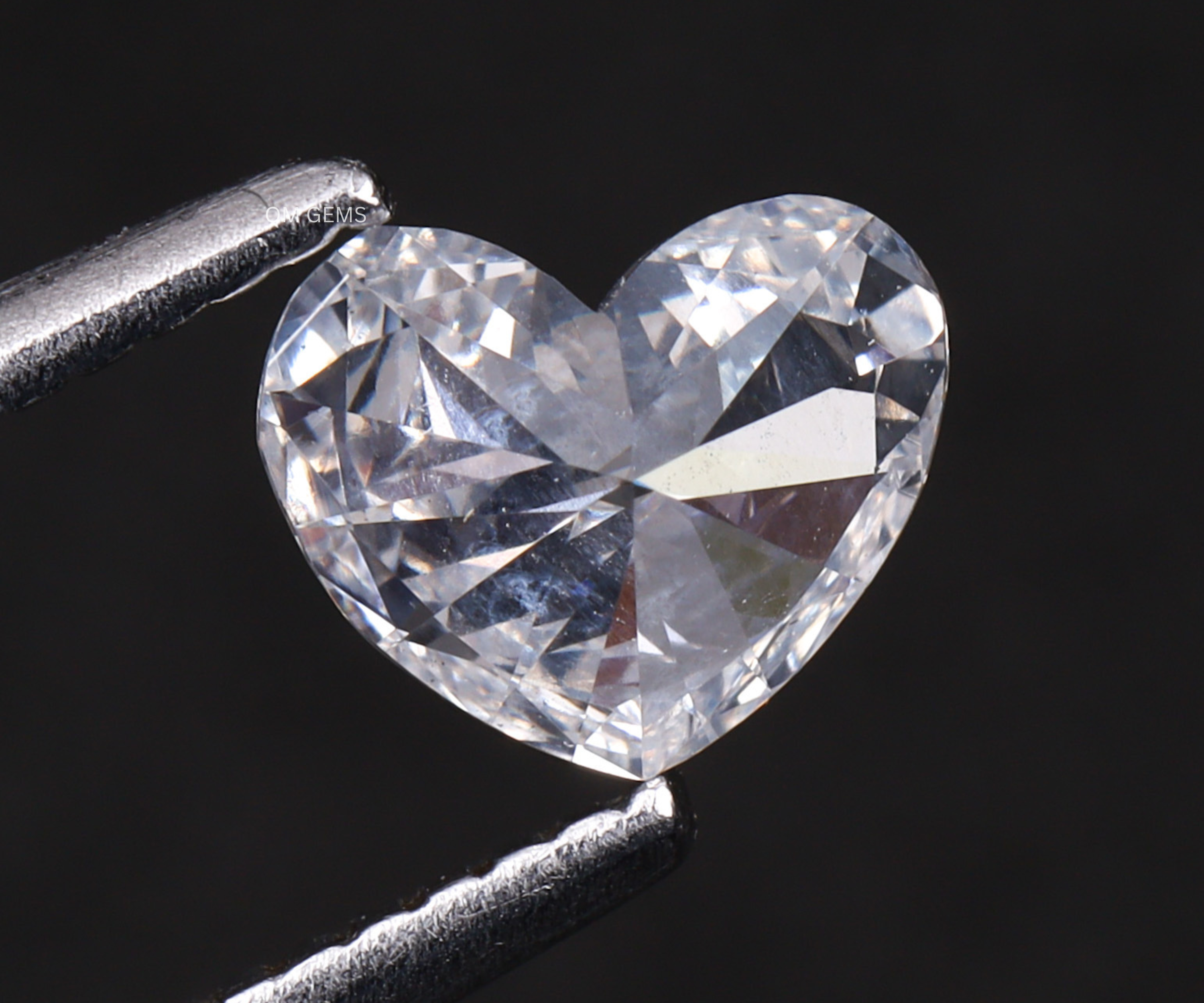 Lab Grown 1.75 CT Heart Cut Diamond