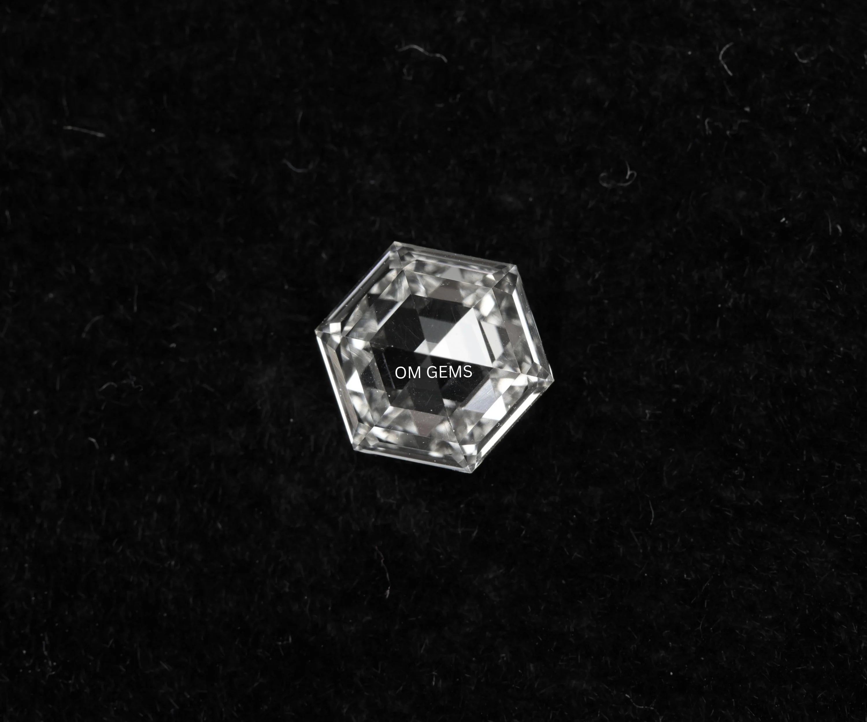 Hexagon Cut Lab Loose Diamond