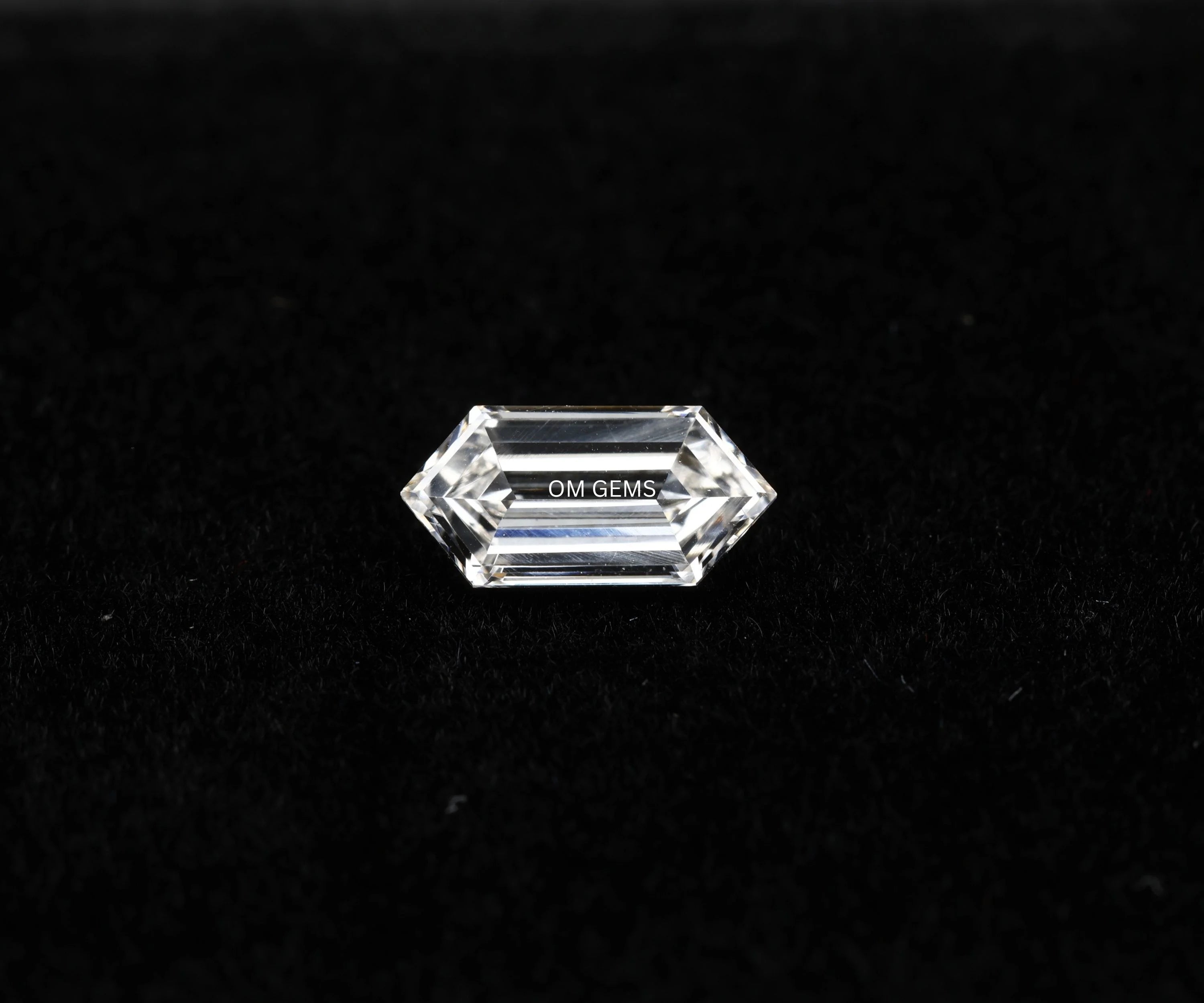 Hexagon Shape Lab Grown Diamond