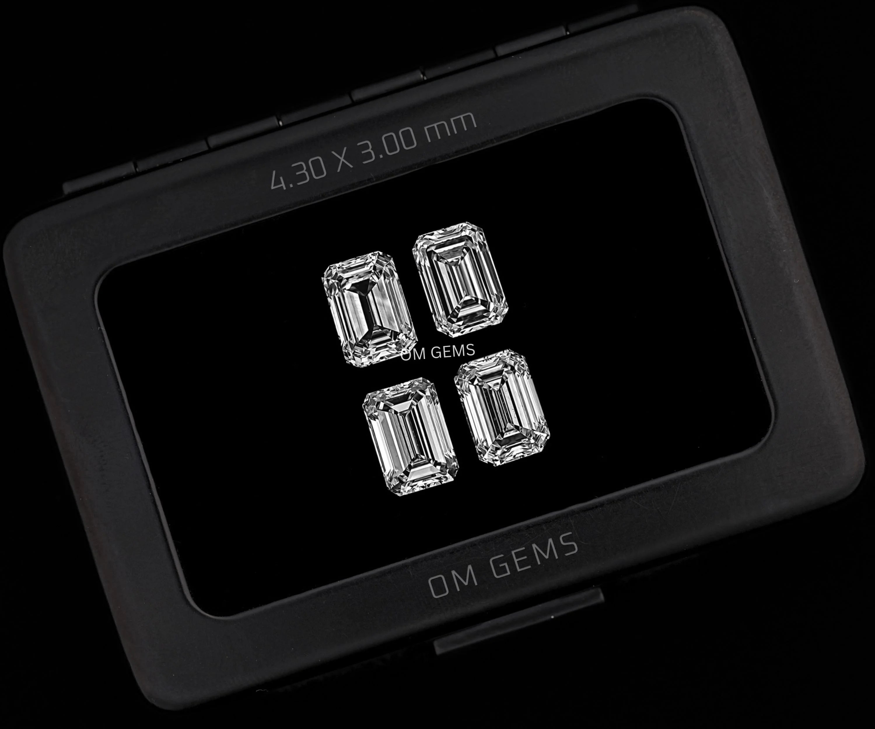 Emerald Cut Lab Grown Loose Diamond