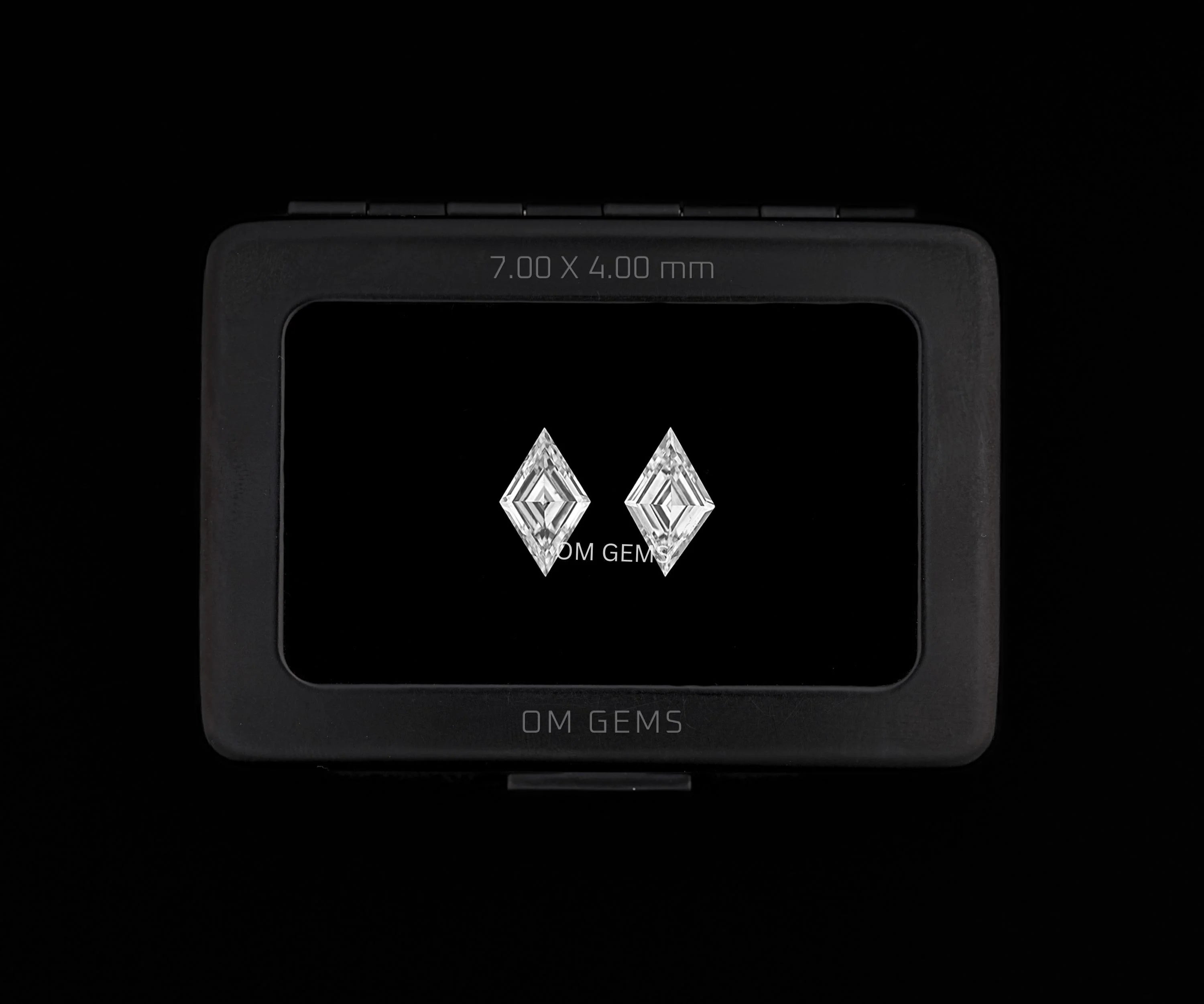 Lozenge Cut Lab Grown Loose Diamond