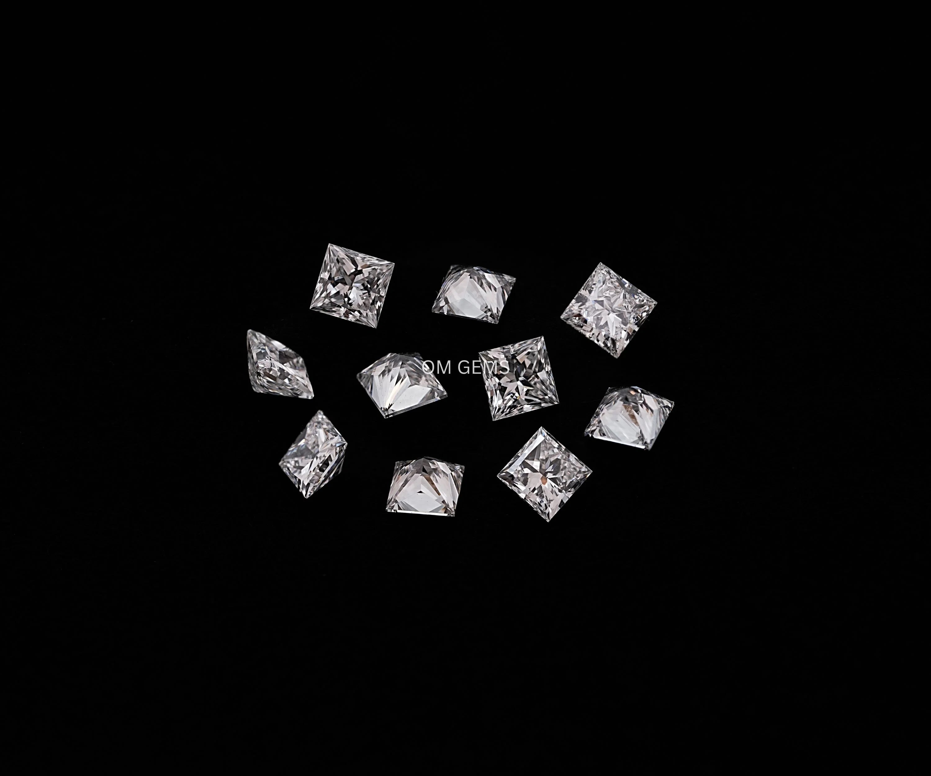Princess Cut Lab Grown Loose Diamond