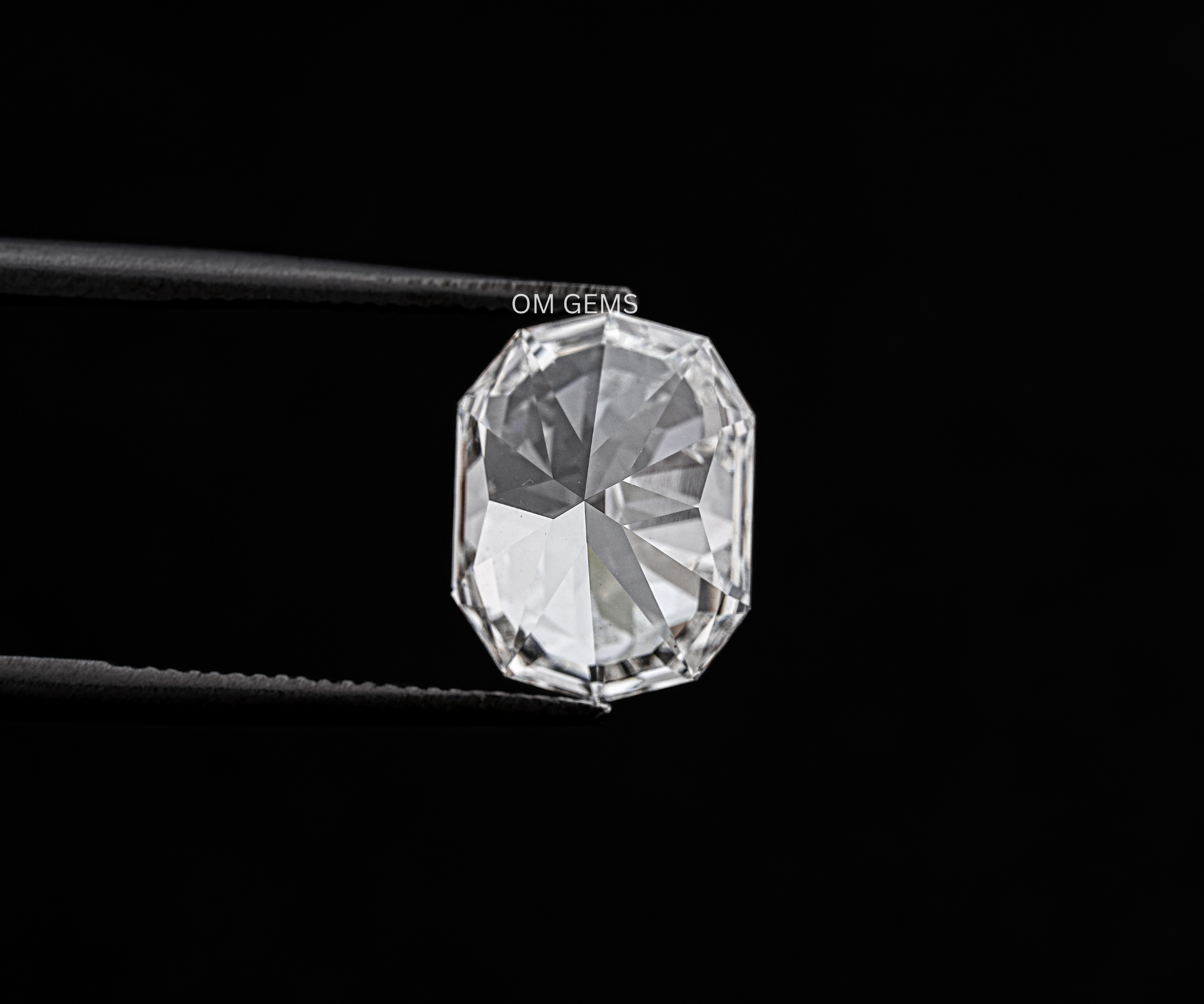 Step Cut Oval Lab Grown Diamond