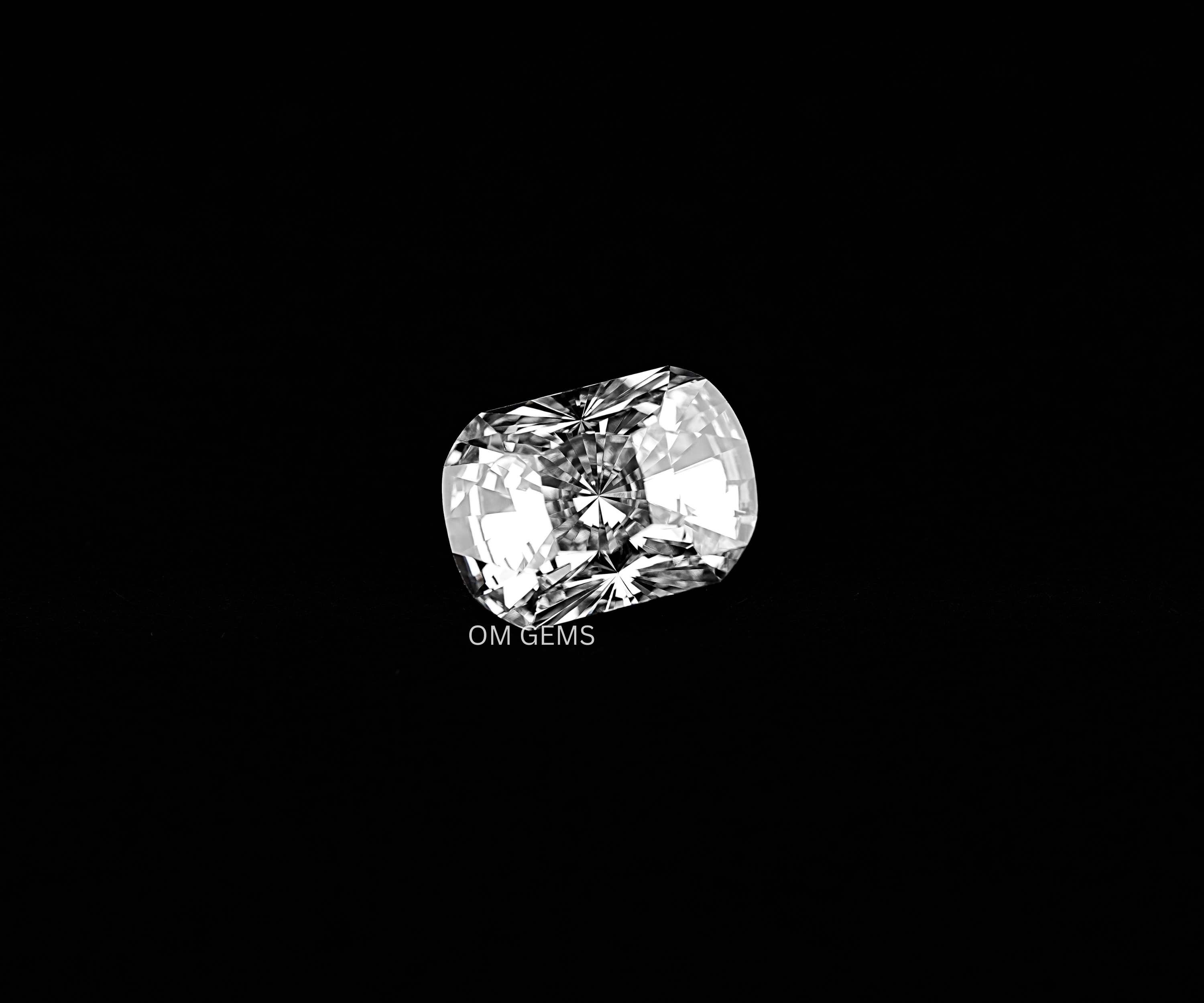 Juxtaposition Cut Cushion Lab Grown Diamond