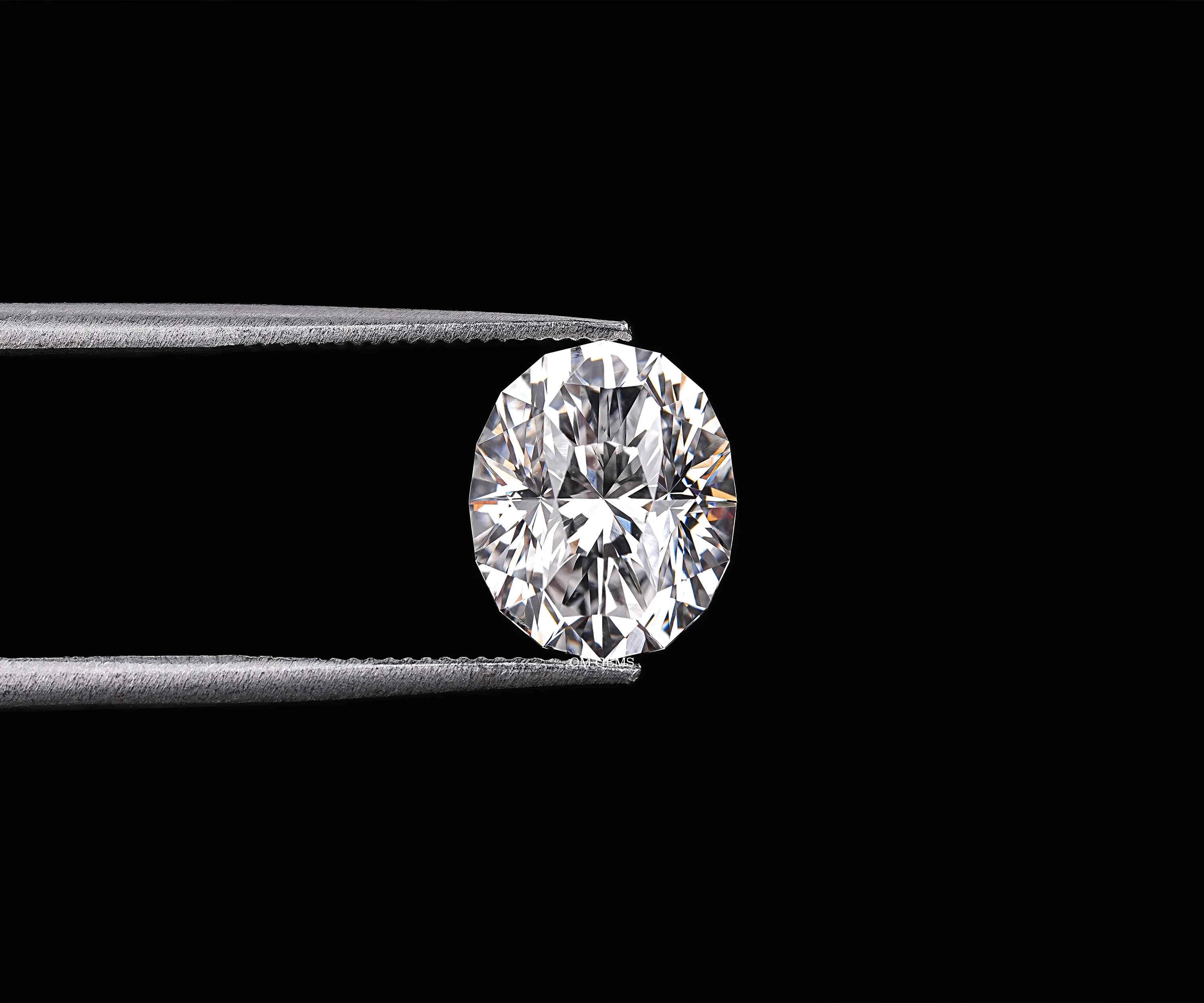 Lab Created Feceting Lesson Cut Loose Diamond
